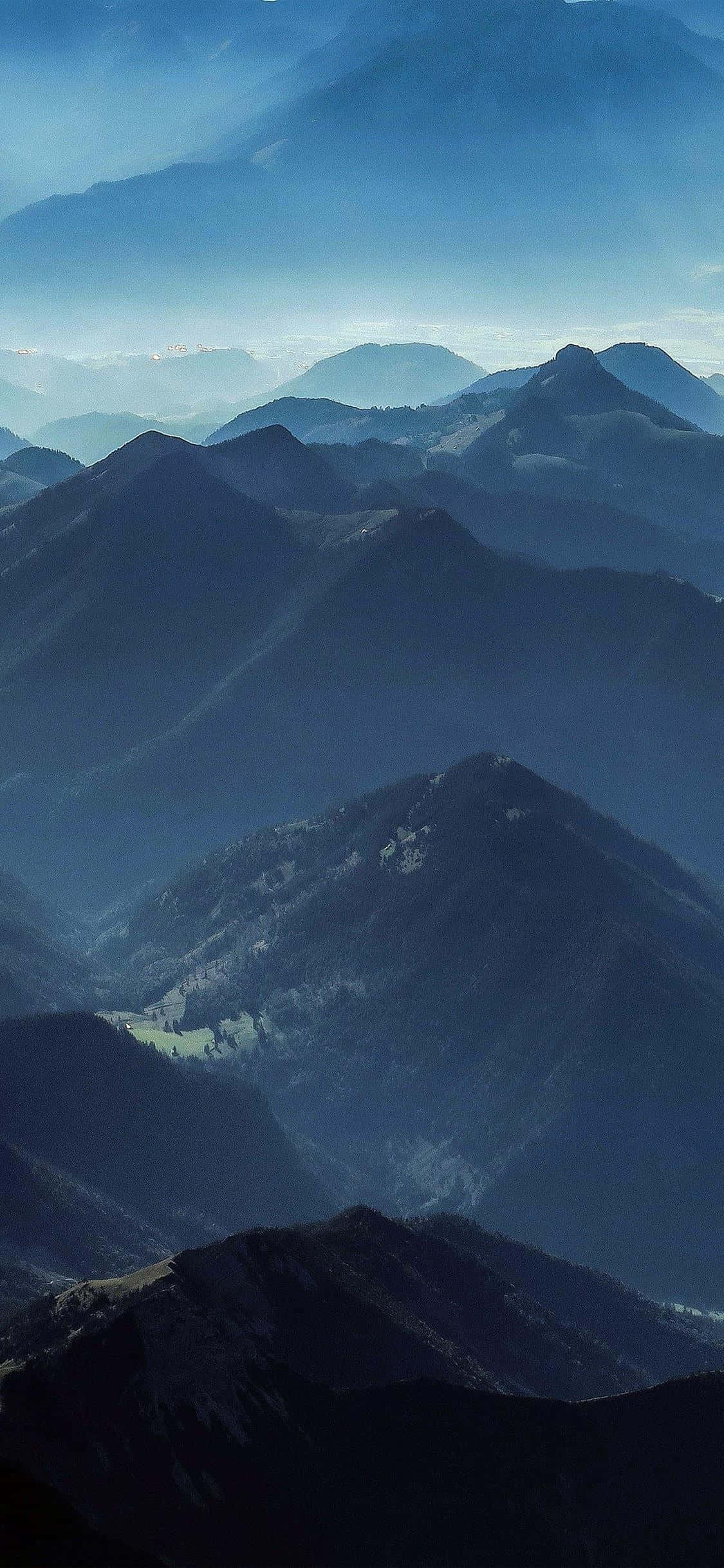 Phong cảnh ven hồ thanh bình cho iPhone X Hình nền