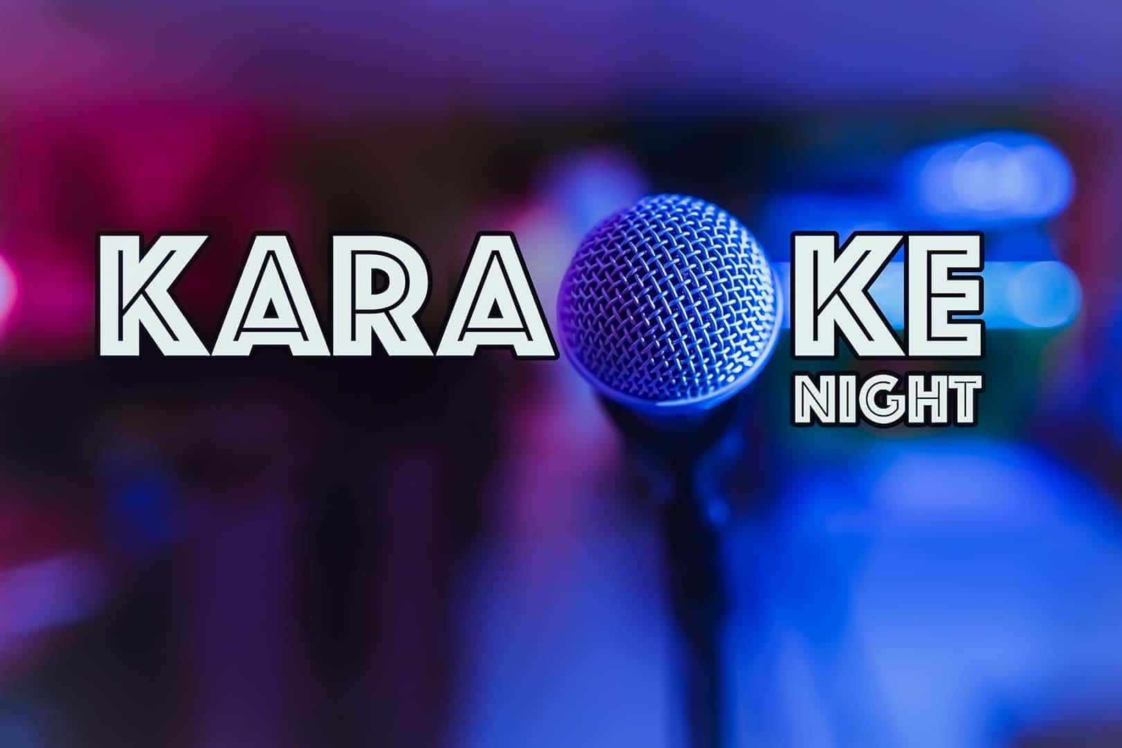 Phông chữ Đêm Karaoke Hình nền