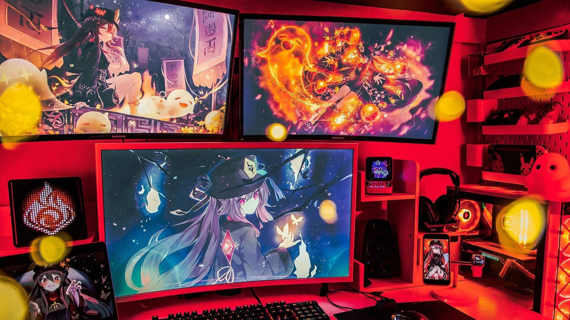 Phòng Game Anime Hình nền