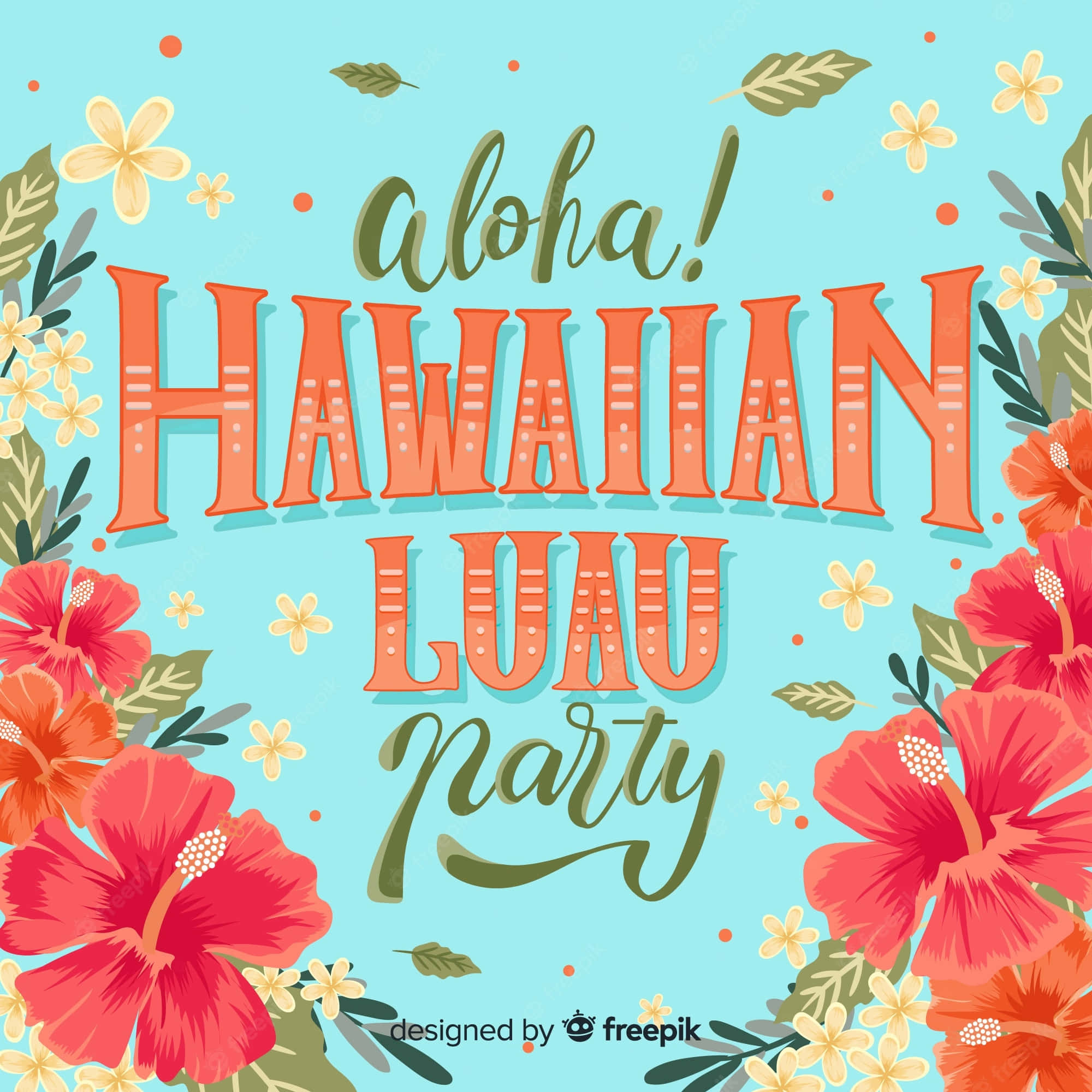Phông nền Luau Hawaii quyến rũ Hình nền