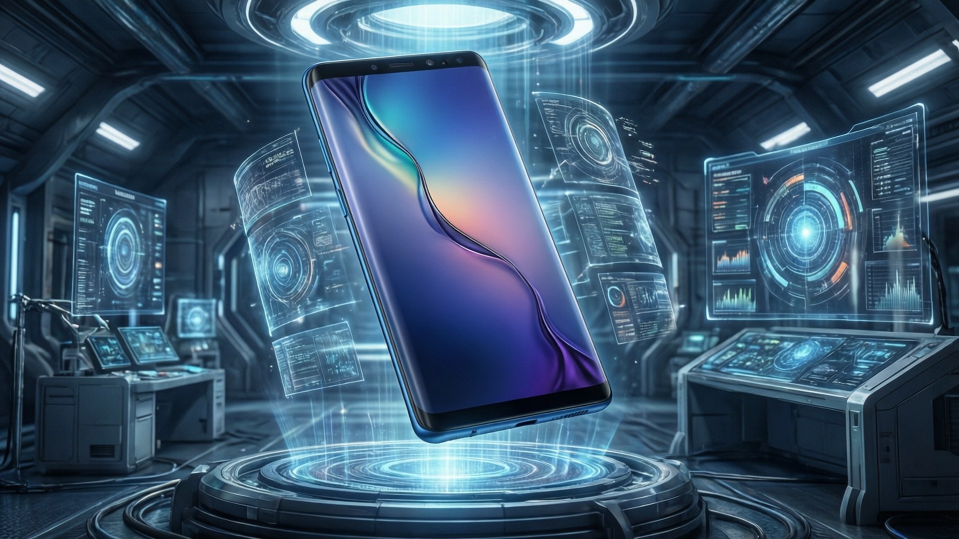 Phòng Thí Nghiệm Công Nghệ Galaxy S10 Hình nền