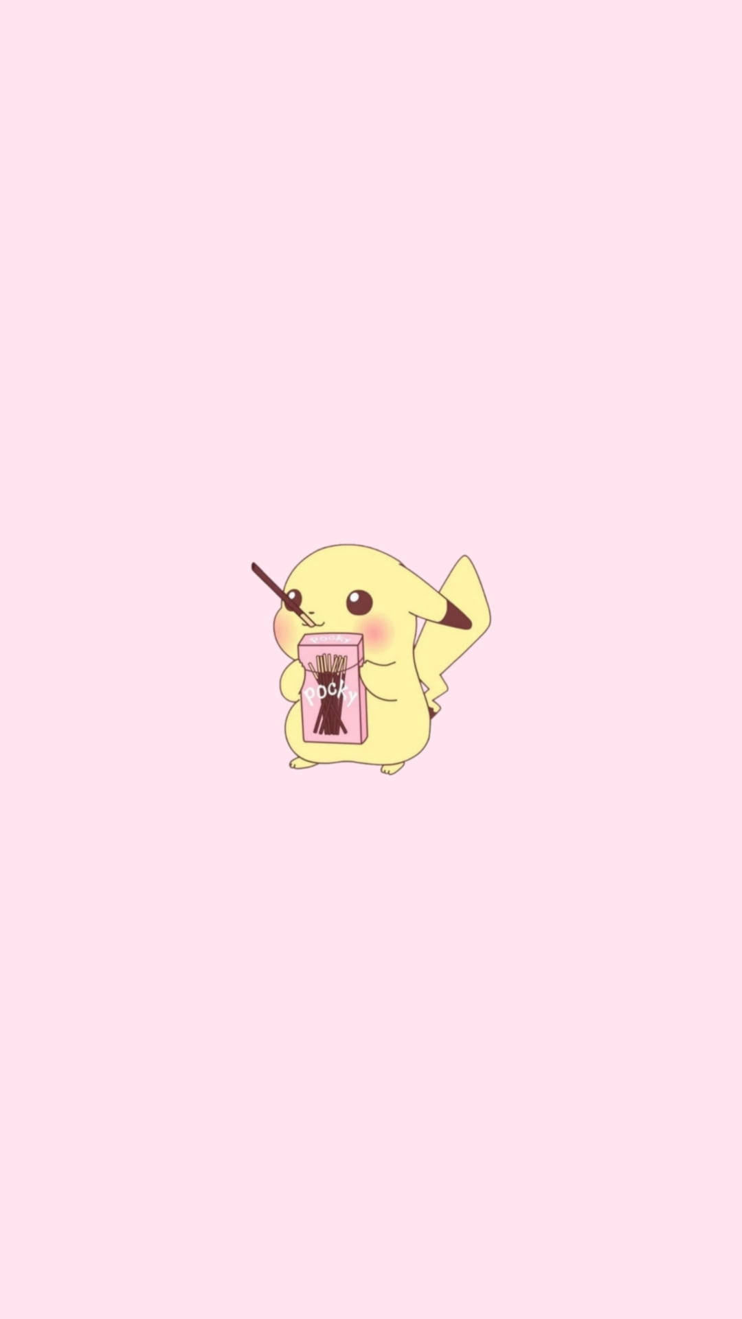Pika Pocky Phong Cách Mềm Mại Hình nền