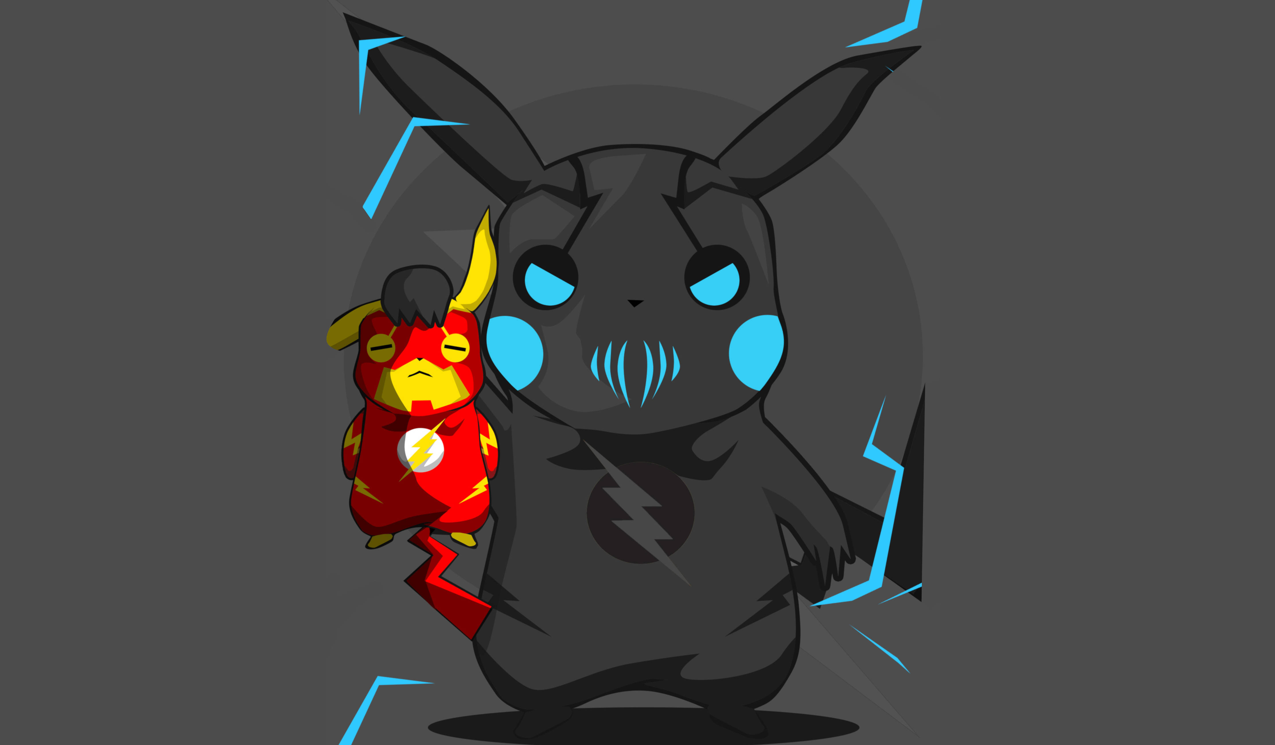 Pikachu Ác Quỷ 4K Hình nền