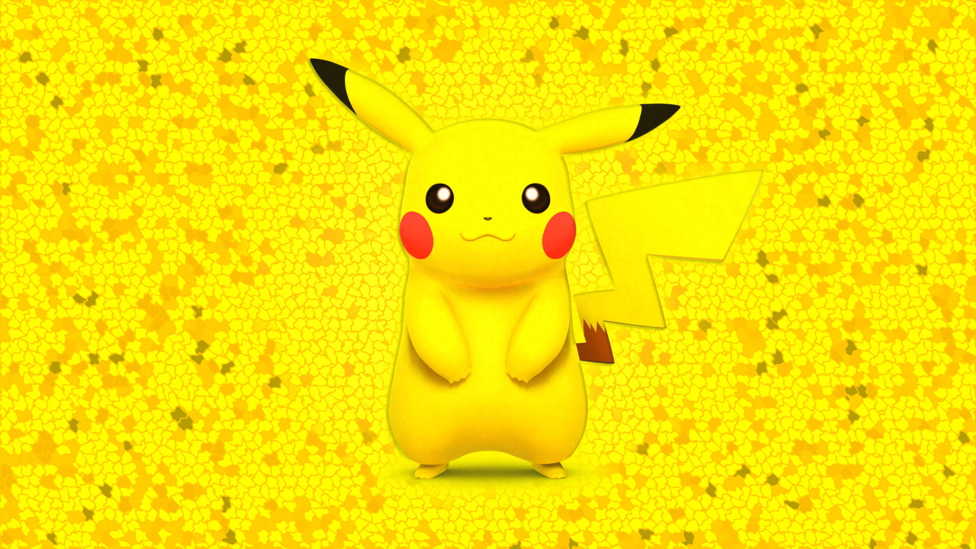 Pikachu Đáng Yêu Trong Ảnh Ghép Hình nền