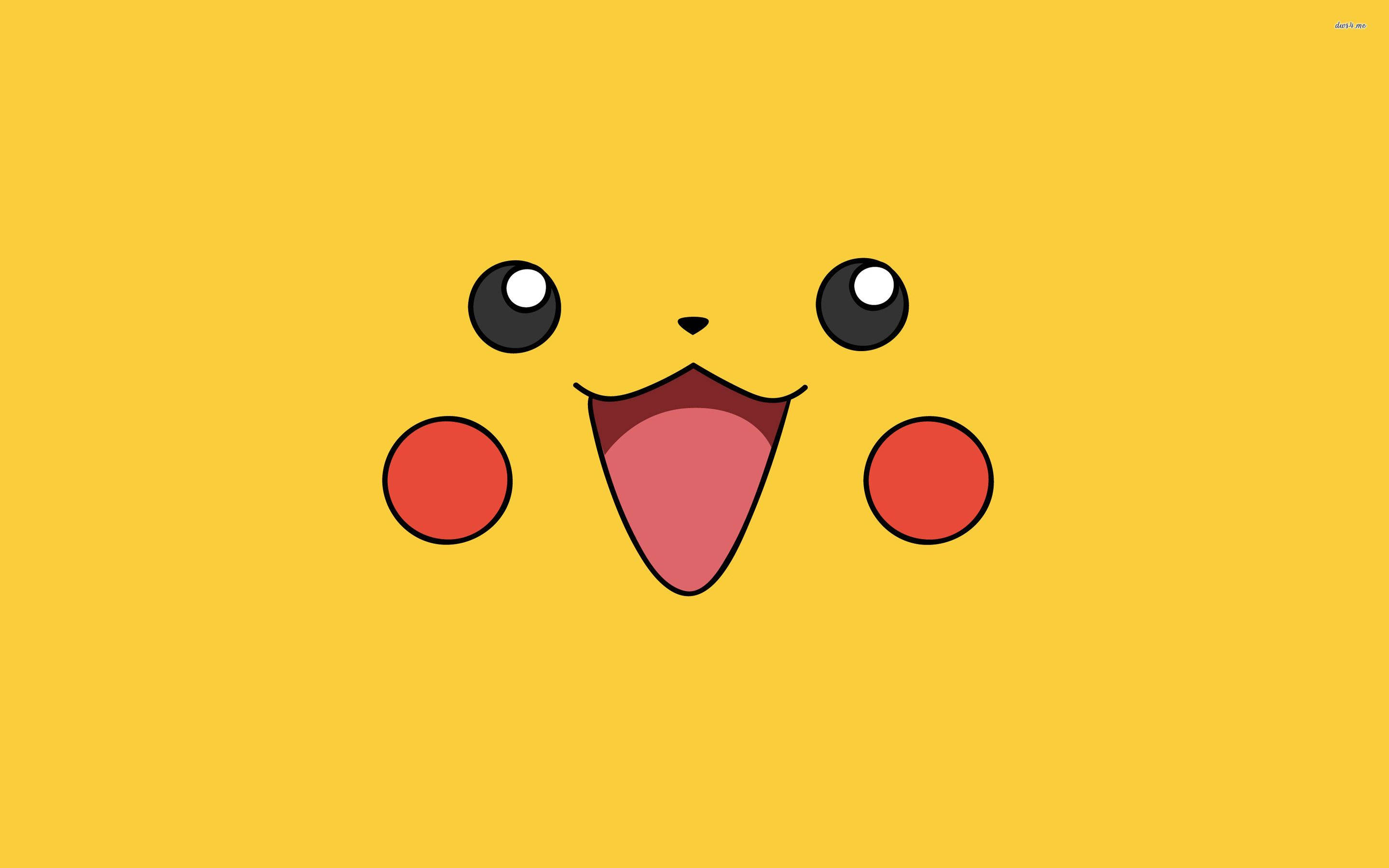 Pikachu đáng yêu trong Anime Pokemon Hình nền