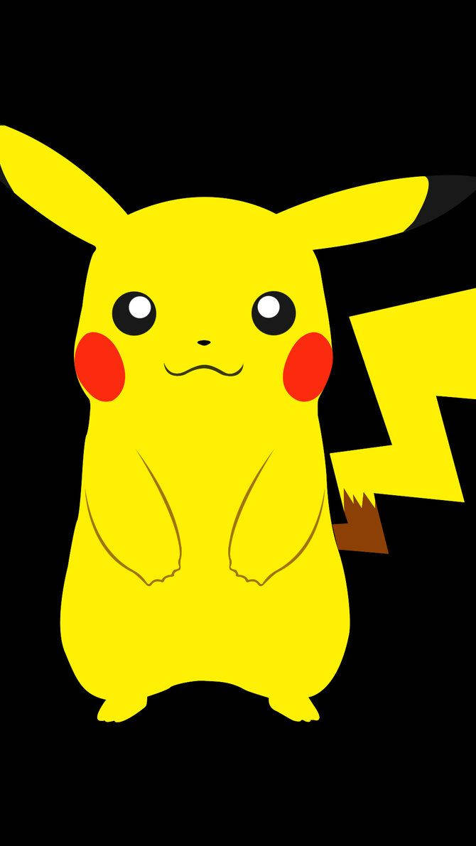 Pikachu Tạo Dáng Giữa Những Đám Mây Bão Hình nền