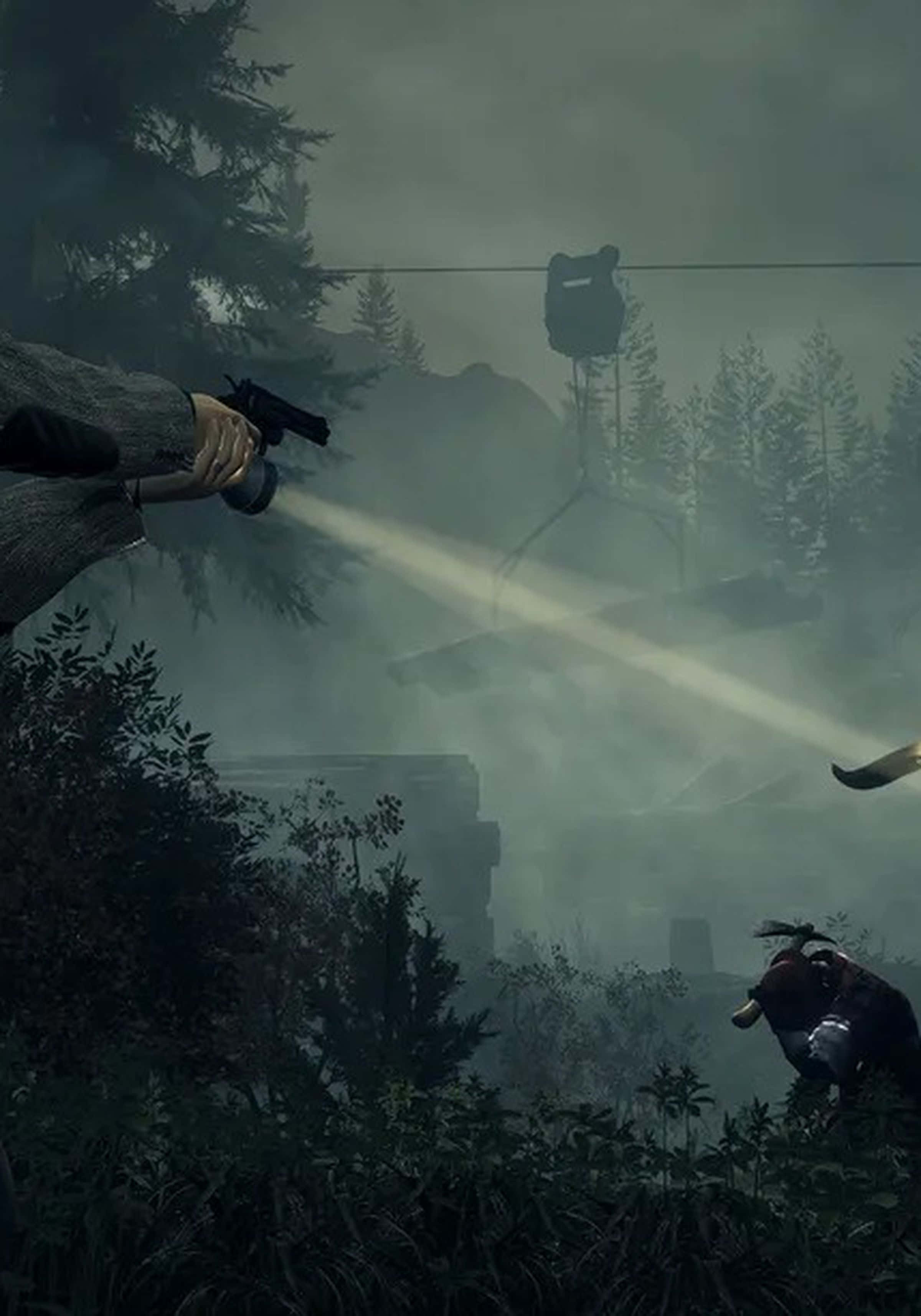 Pixel 3xl Battlefield 1 Nền Nhân Vật Chỉa Súng Có Đèn Pin Hình nền