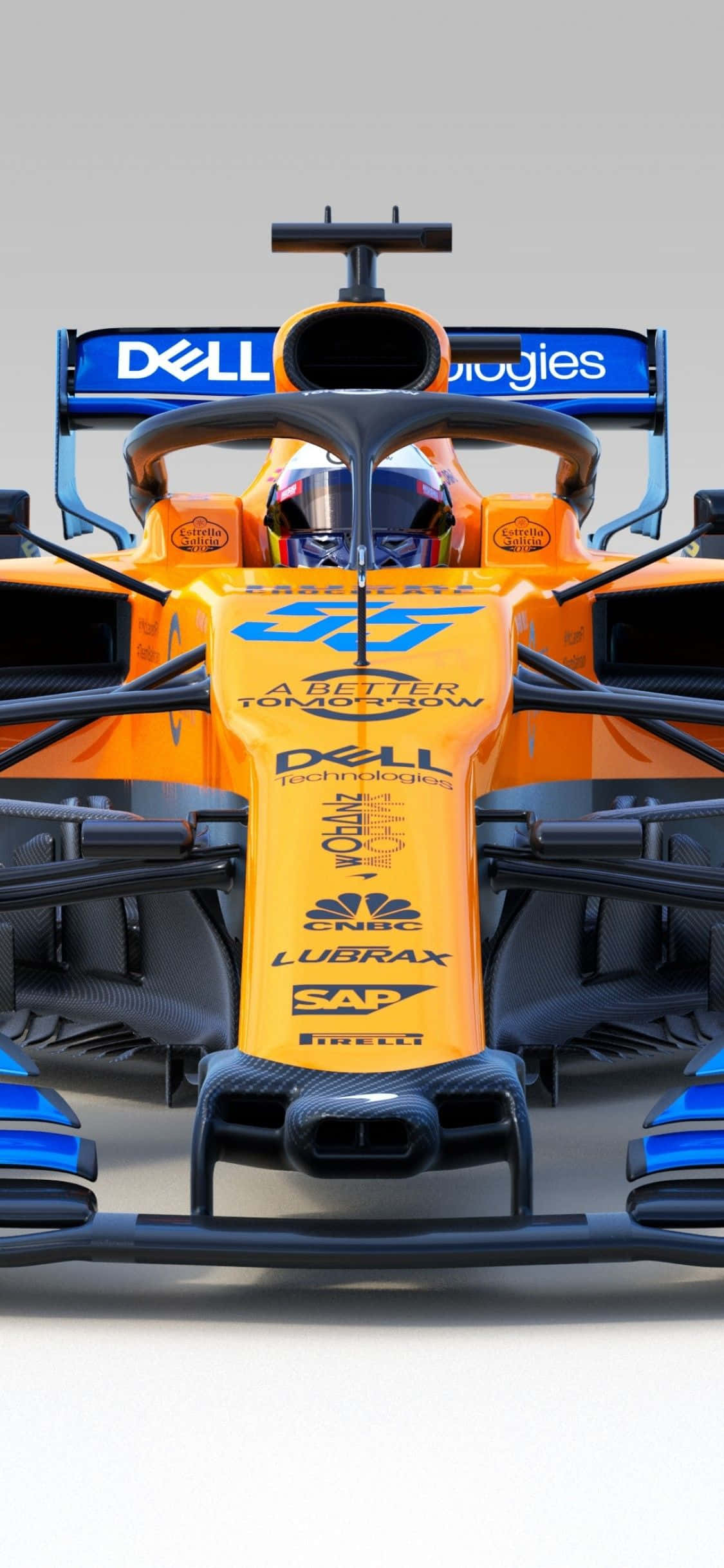 Pixel 3XL F1 2016 McLaren Nền Trắng Hình nền