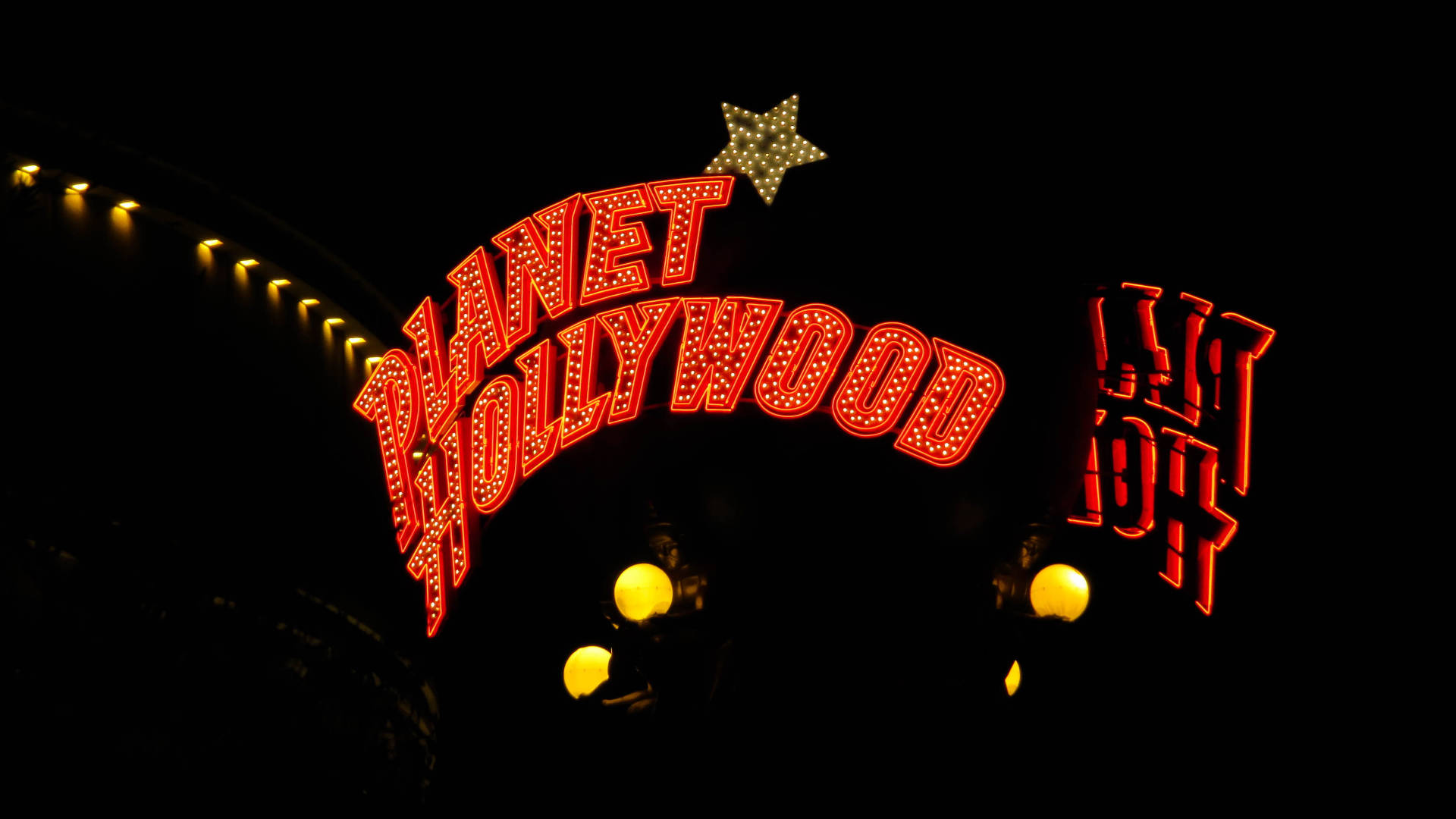 Biển hiệu Planet Hollywood Hình nền