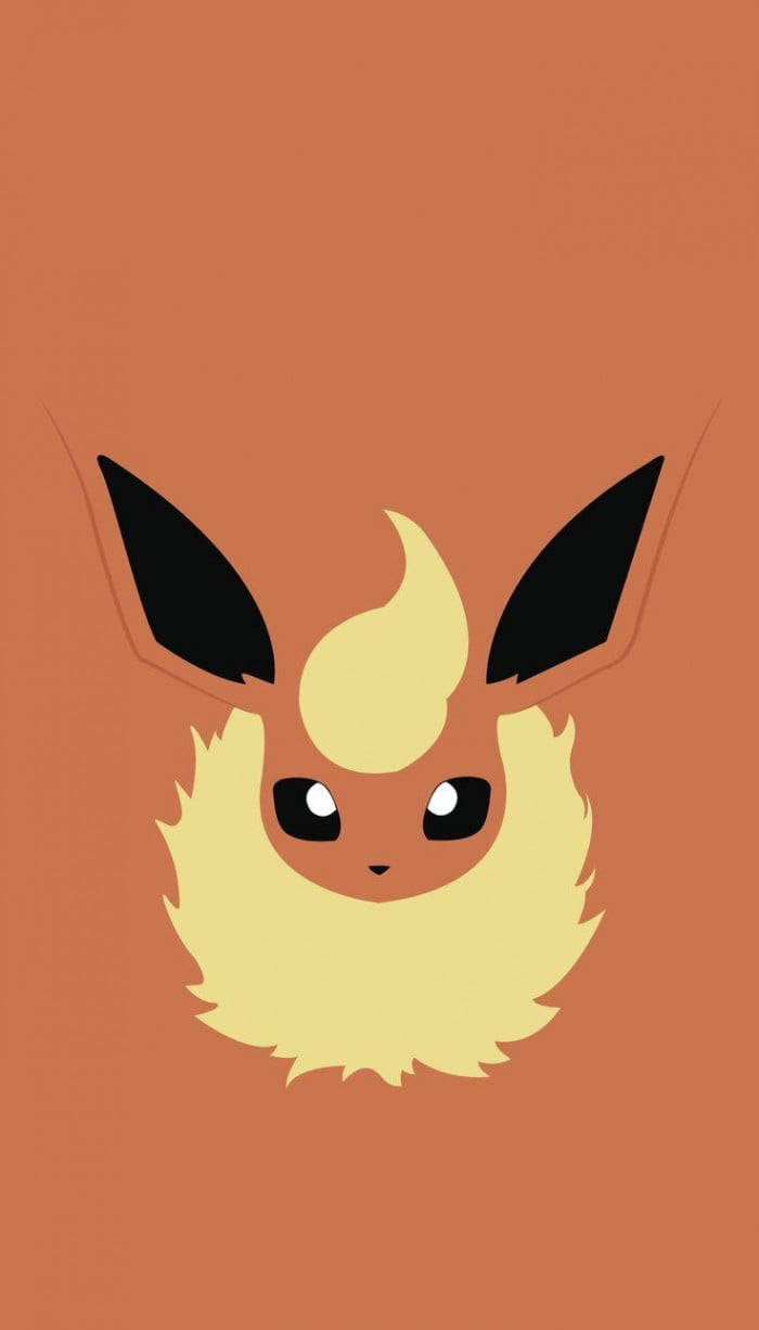 Pokemon Flareon mặt nhìn chính diện Hình nền