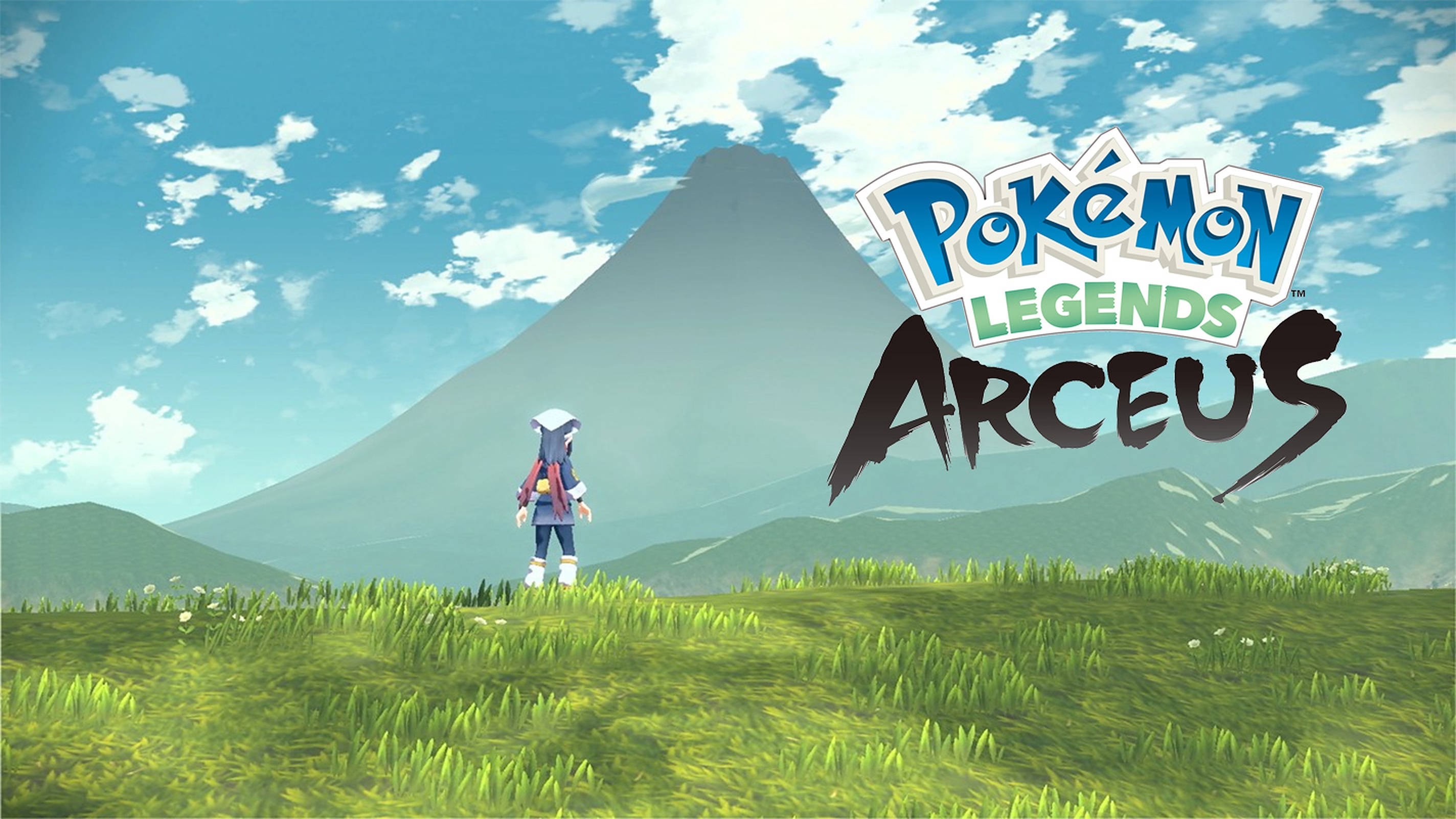 Pokemon Legends Arceus Cảnh Núi Hình nền