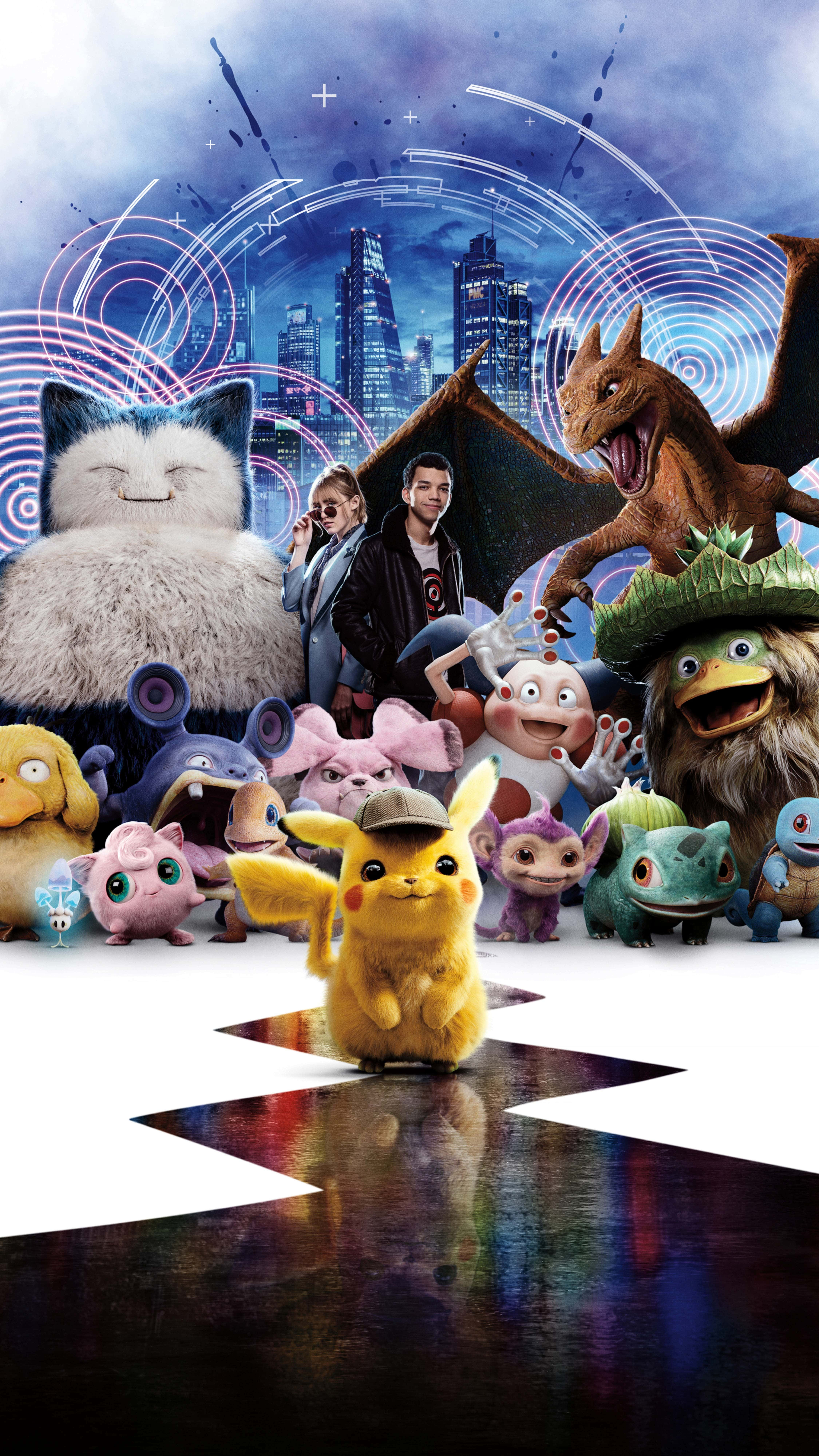 Pokemon PFP Thám Tử Pikachu Hình nền