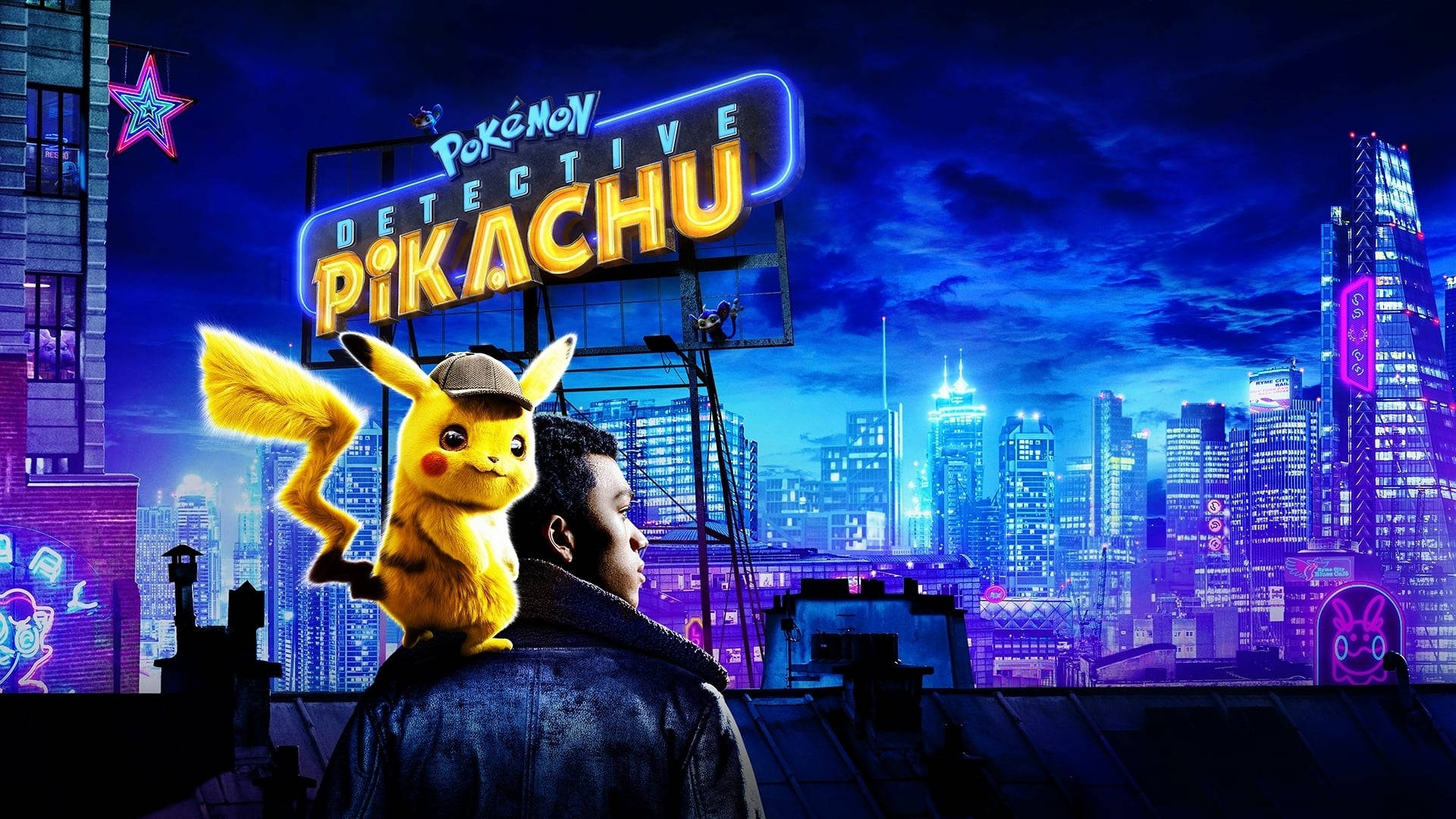 Pokemon Thám Tử Pikachu Justice Smith Hình nền
