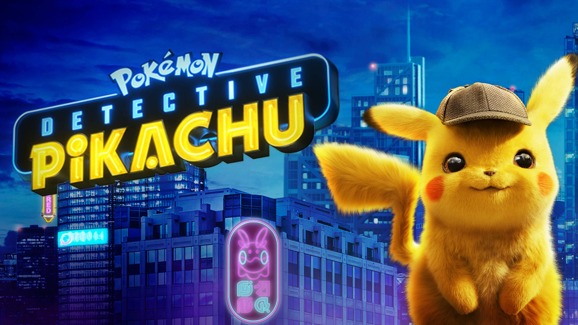Pokemon Thám Tử Pikachu Thành Phố Nhà Chọc Trời Hình nền