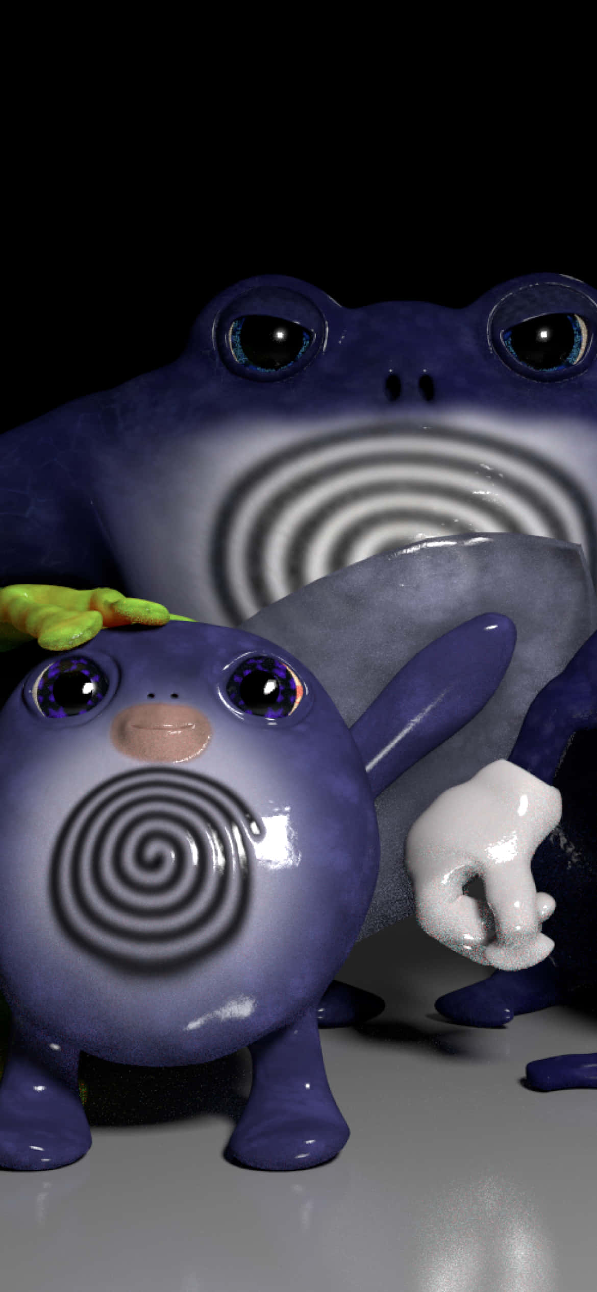 Poliwag Và Poliwrath Hình nền
