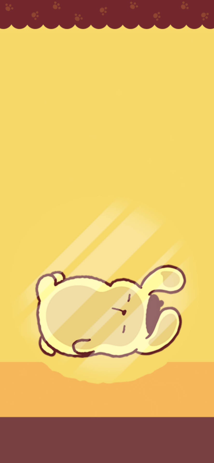 Pompompurin bay lơ lửng Hình nền