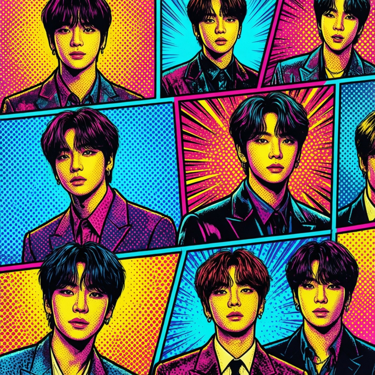 Pop Art Comics Hình nền