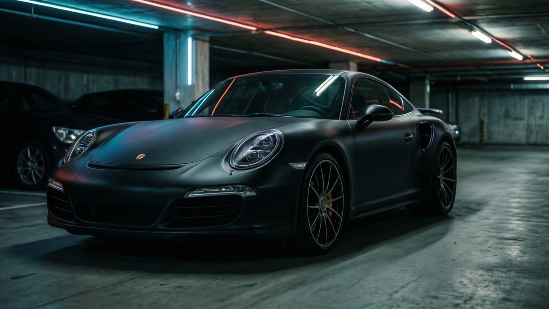 Porsche bóng đêm Hình nền