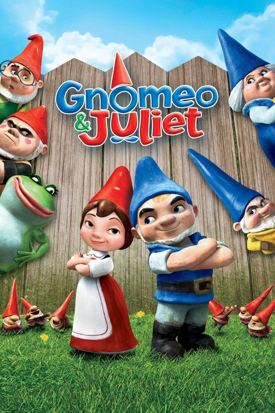 Portrait Áp phích phim Romeo & Juliet trong vườn (Gnomeo and Juliet) Hình nền