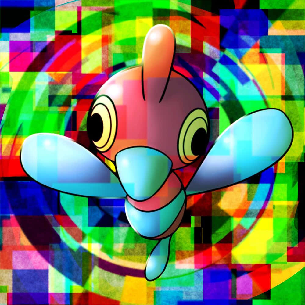 Porygon-Z trong tư thế chiến đấu đầy hứng khởi Hình nền