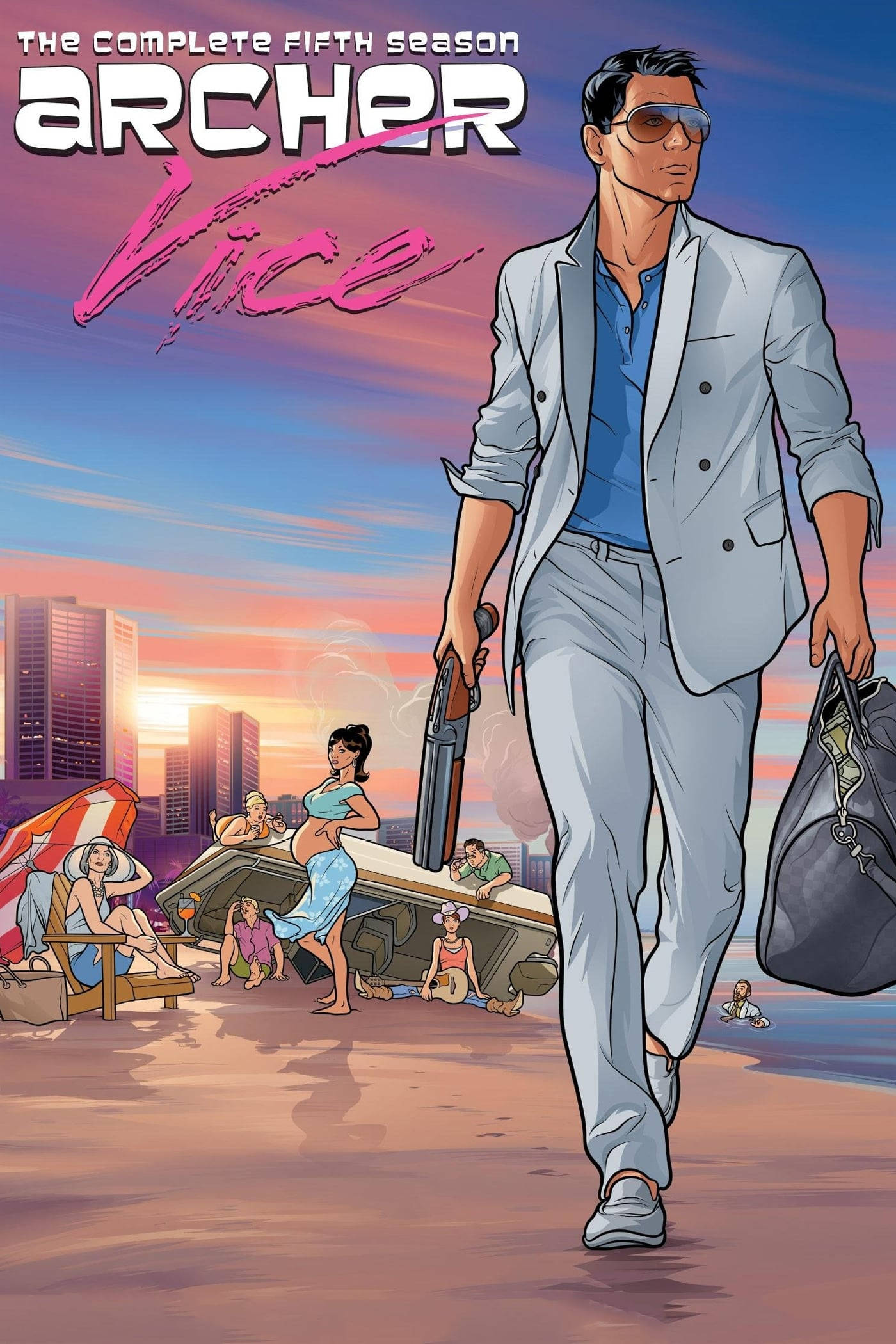Poster Archer Vice Cuốn Hút Hình nền