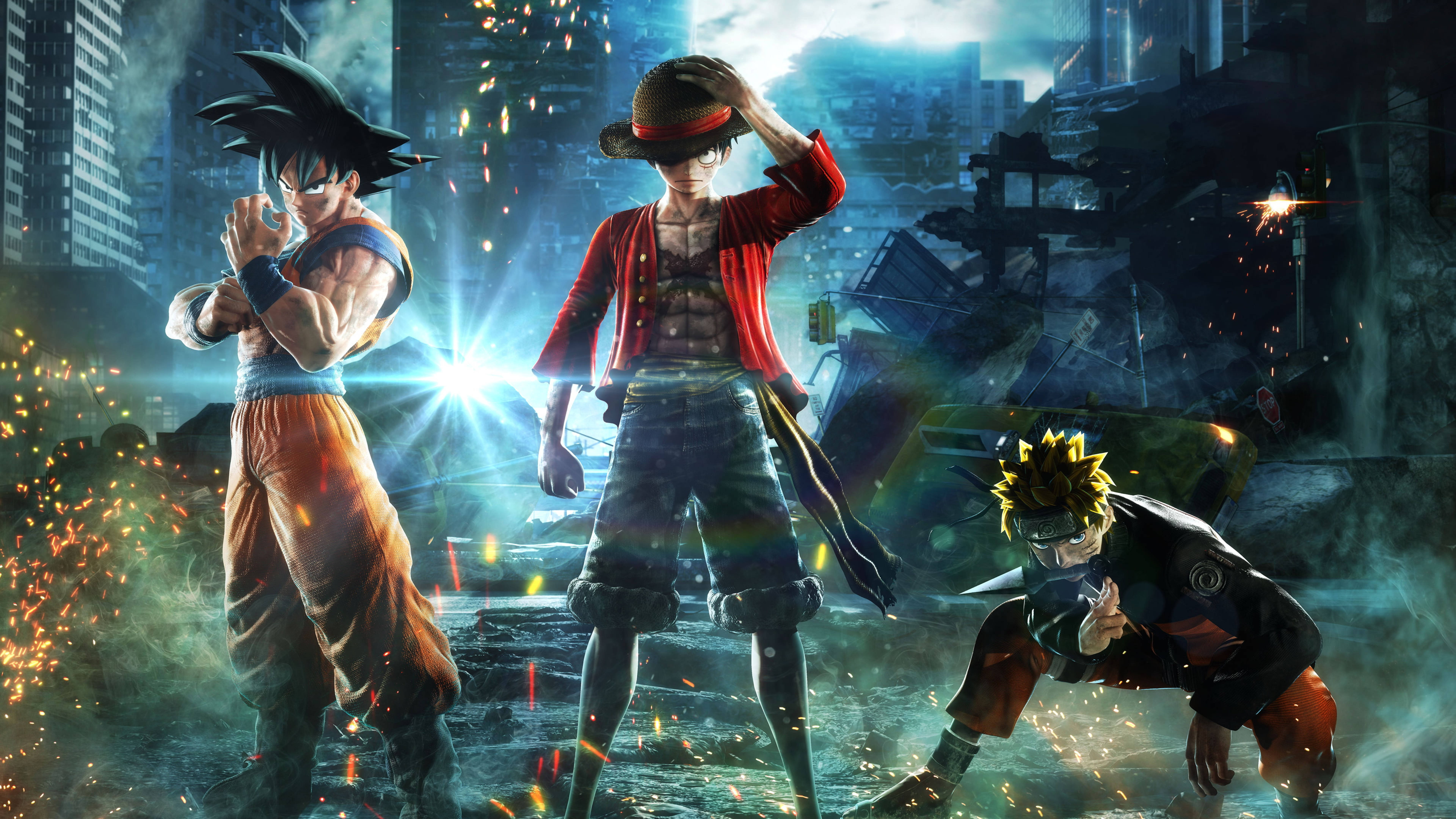 Poster Jump Force 8K Siêu Nét Hình nền