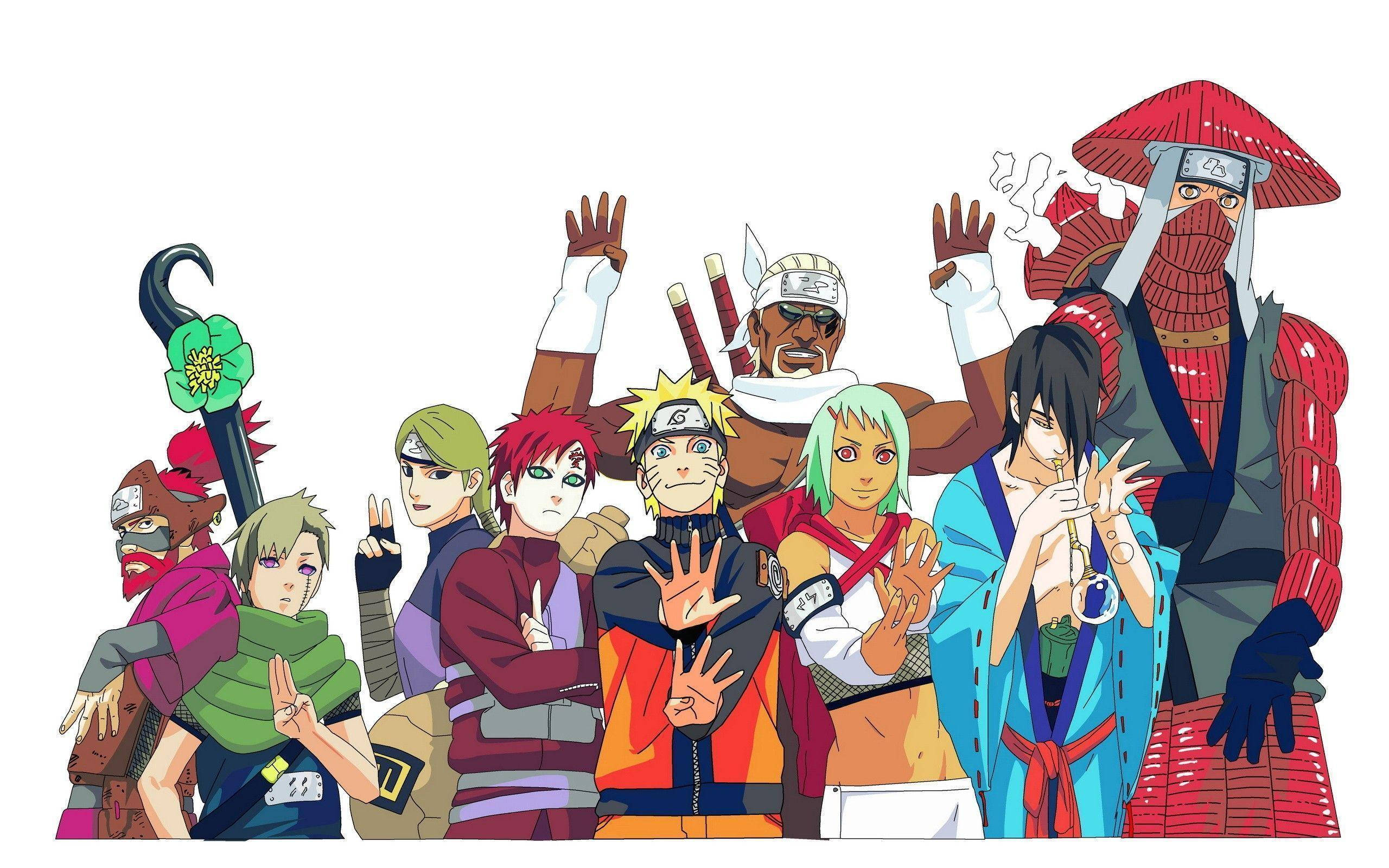 Poster Naruto Jinchuriki Hình nền