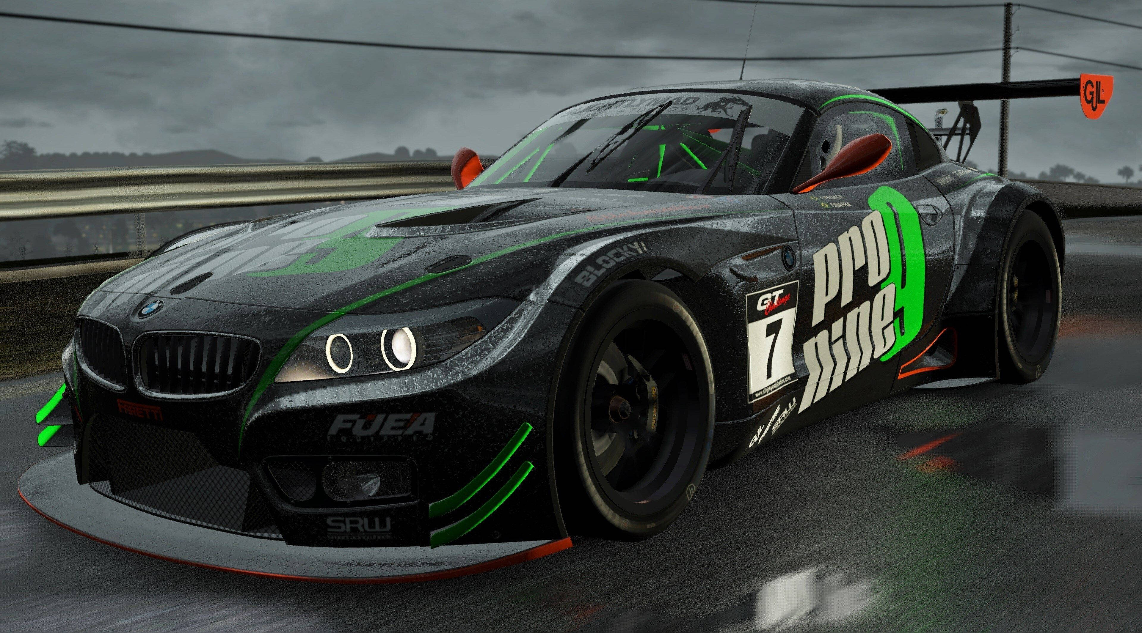 Project Cars 4K Đen BMW M6 Hình nền