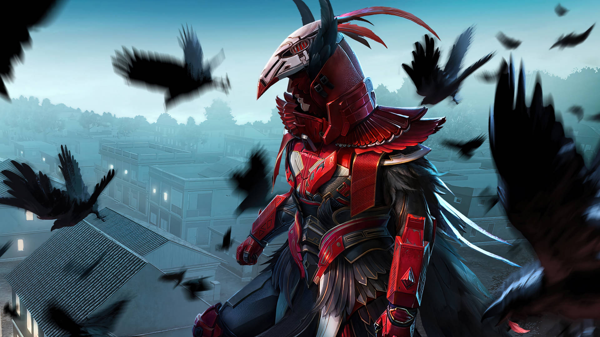 PUBG Blood Raven X Suit Quảng Cáo Hình nền