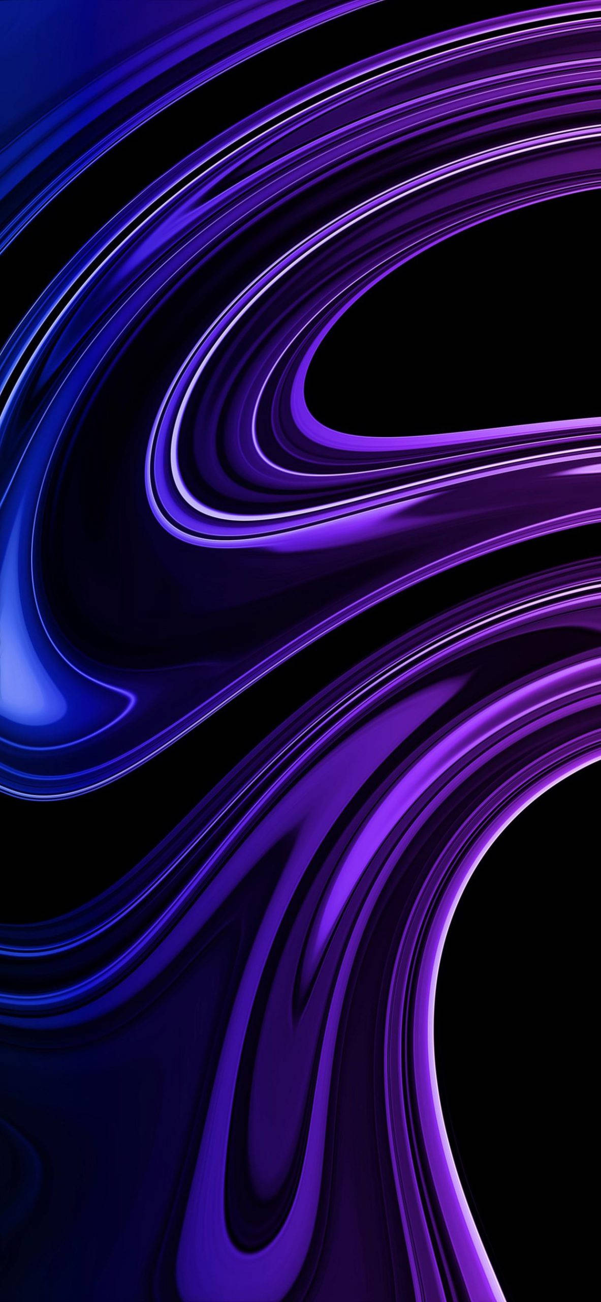 Purple Liquid iPhone 12 Hình nền