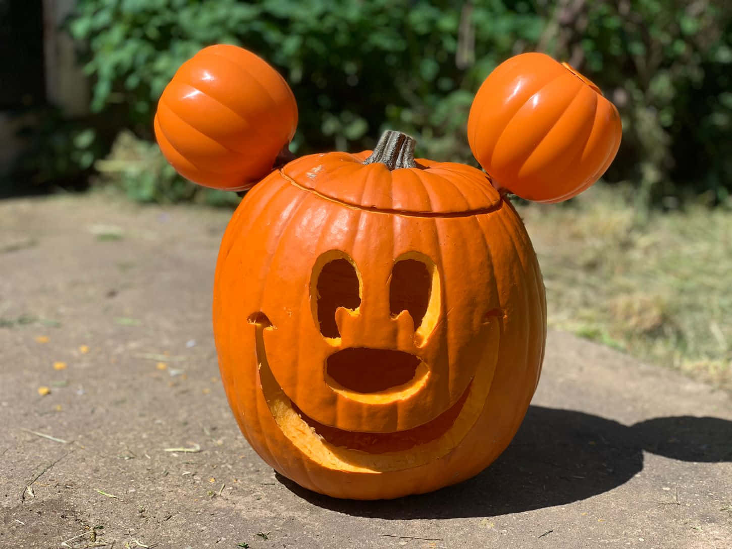 Quả bí ngô Halloween phát sáng quyến rũ Hình nền