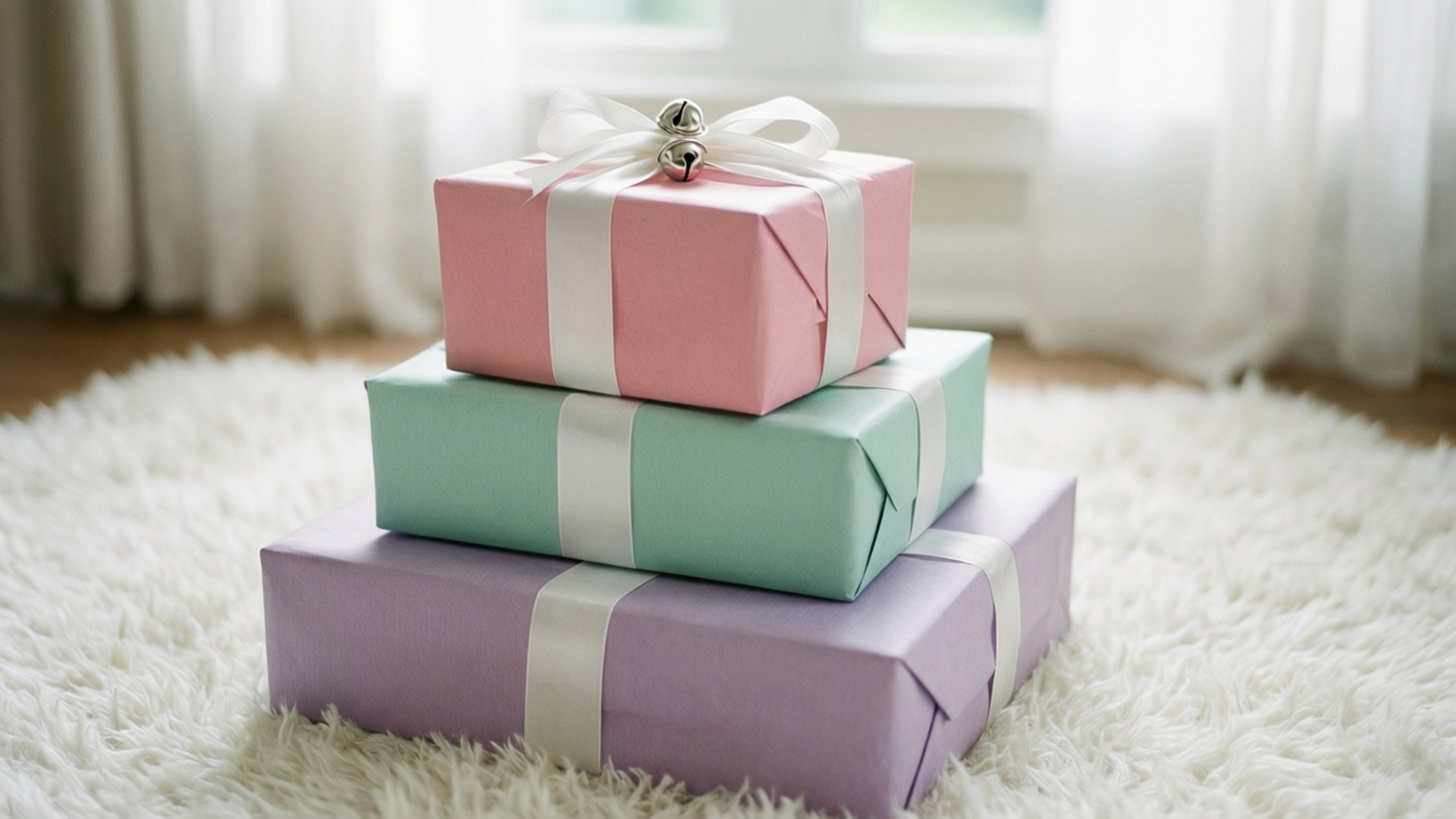 Quà tặng mơ màng phấn màu Hình nền