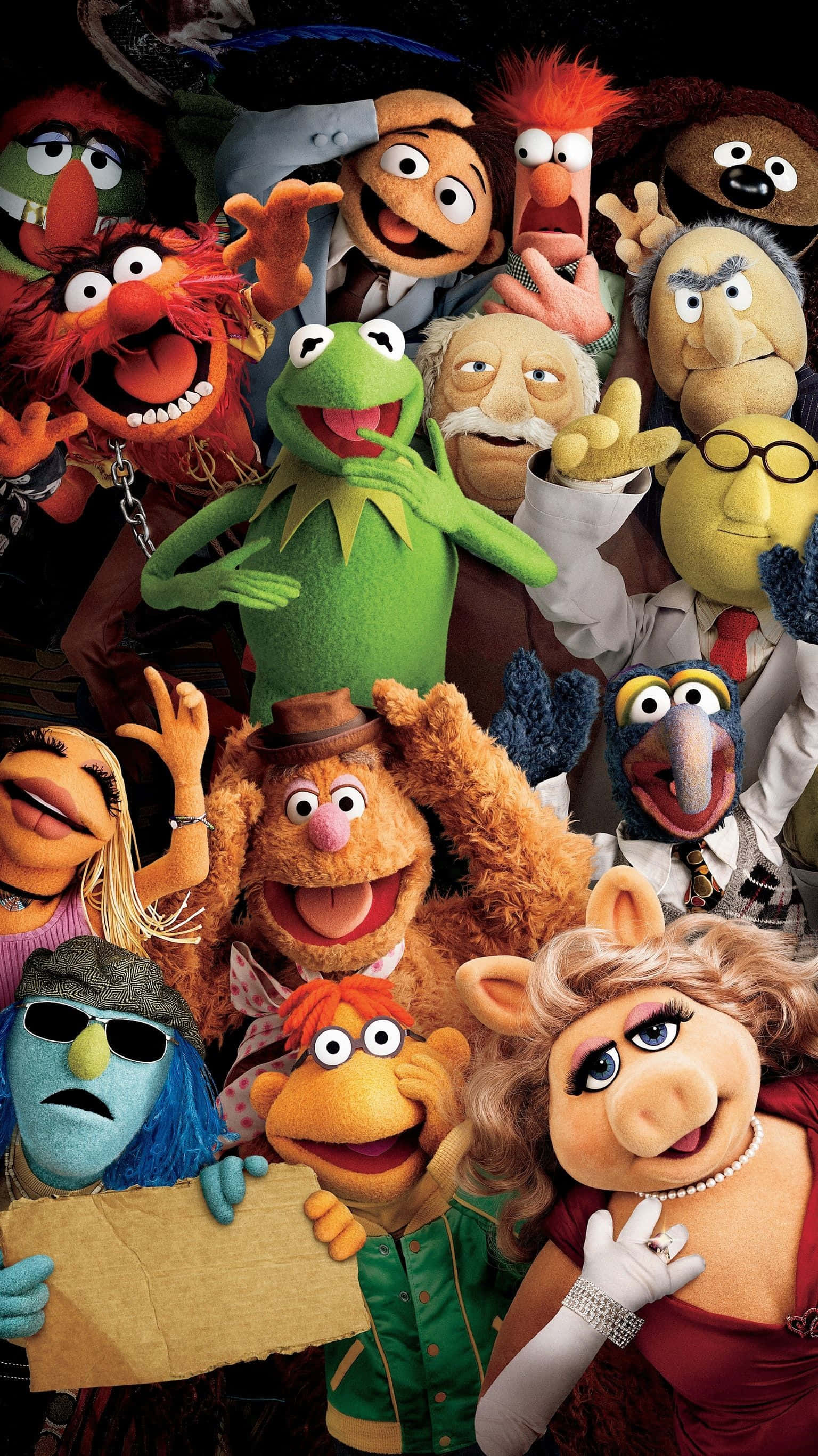 Quái Vật Muppet Trong Hành Động Hình nền