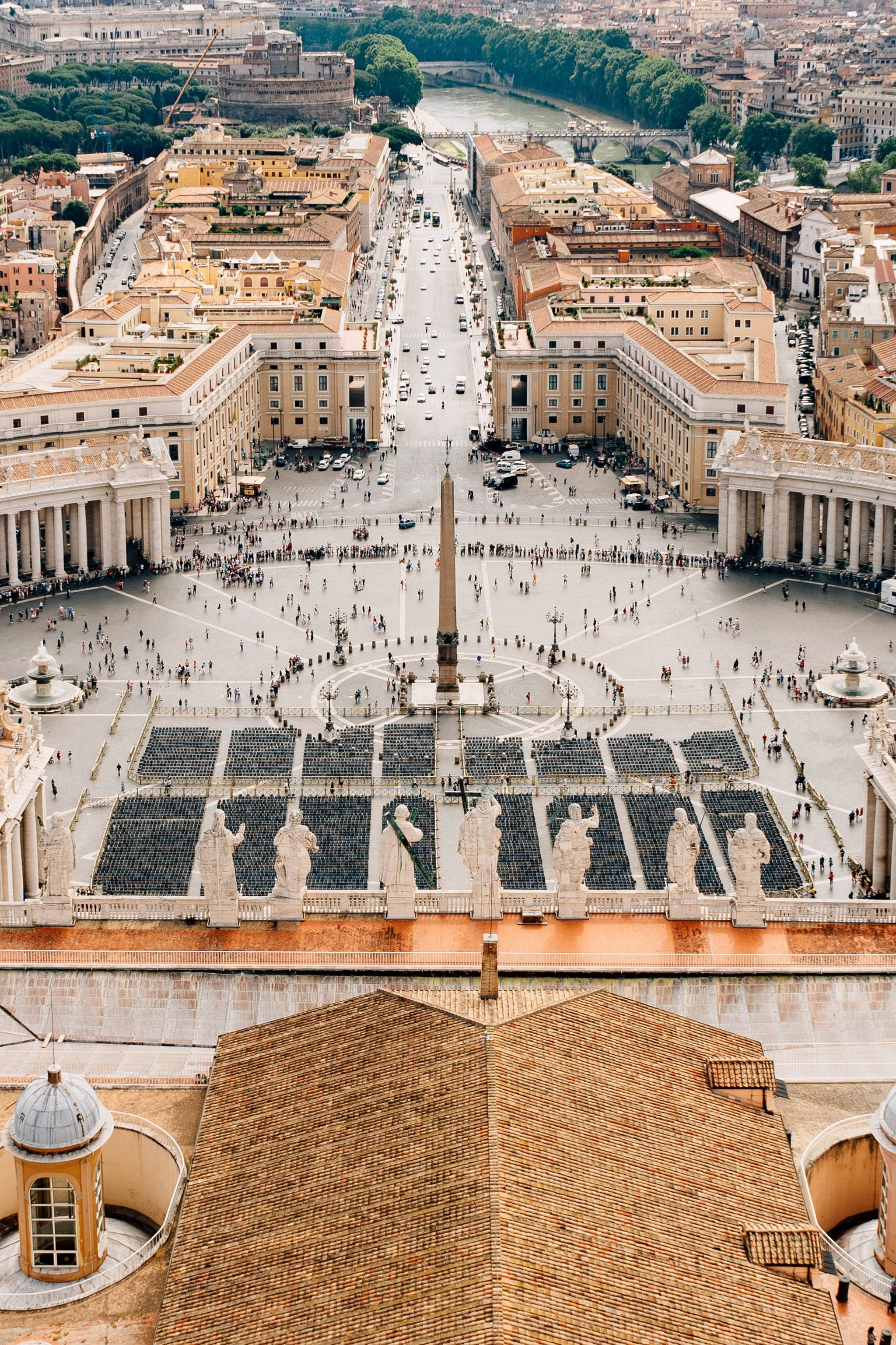 Quảng trường Thánh Peter ở Vatican Hình nền