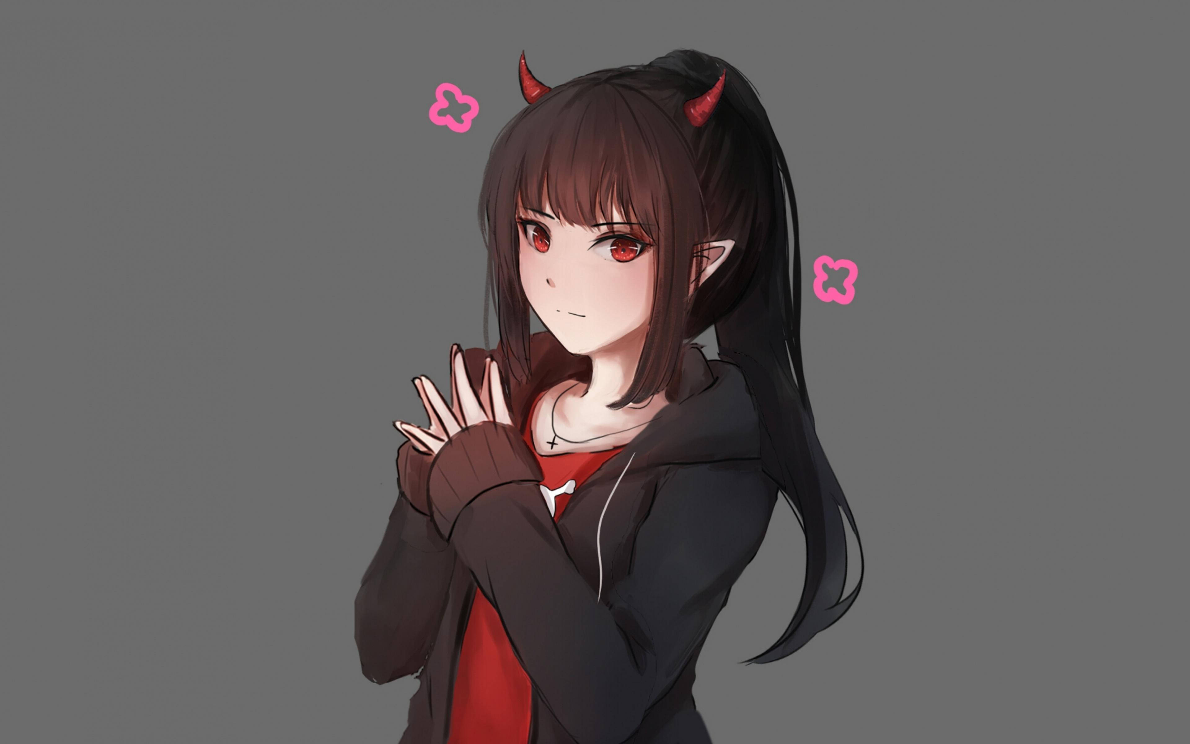 Quỷ Anime Dễ Thương Hình nền