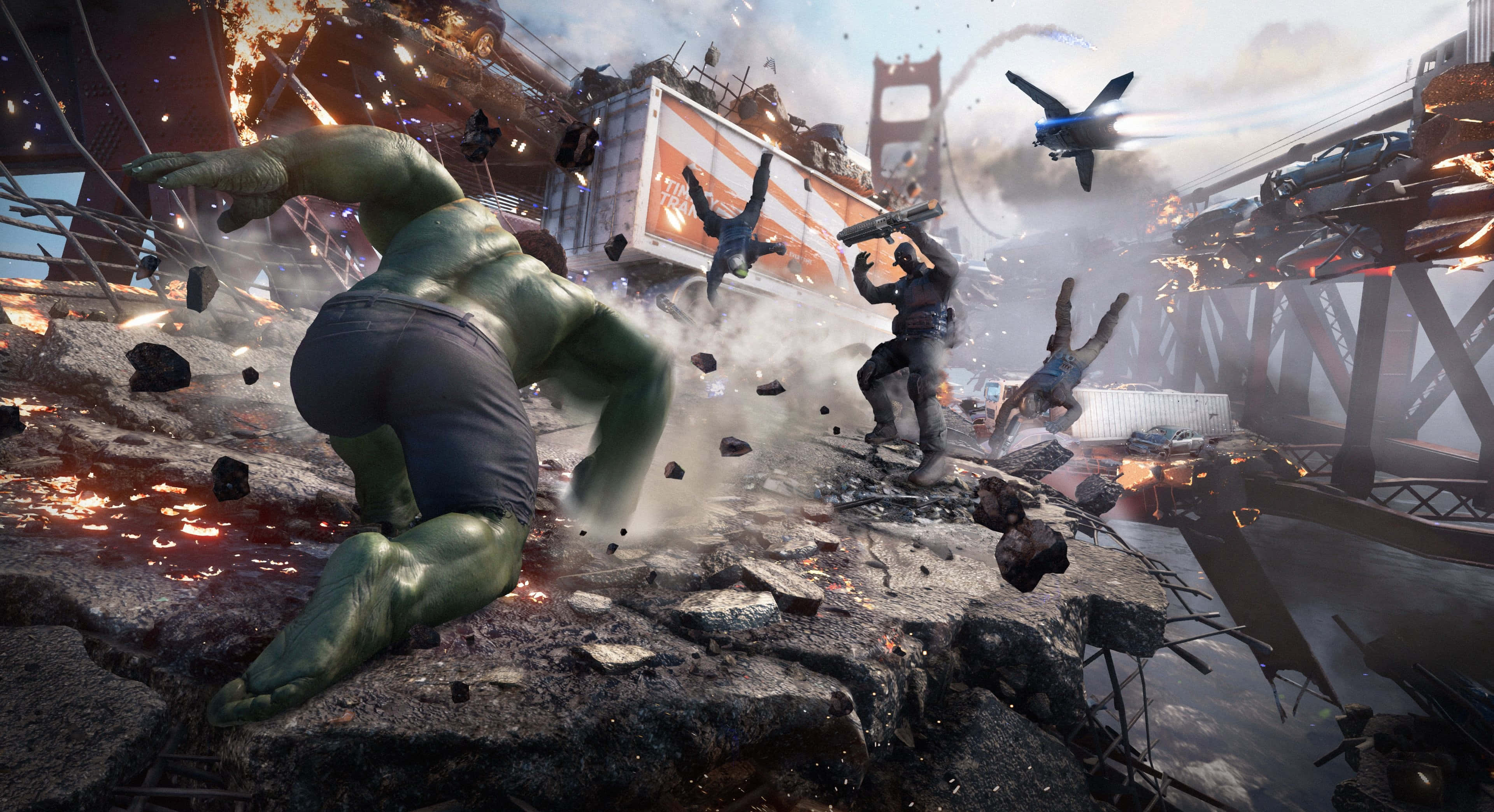 “Quy tụ quanh những ngôi sao của Vũ trụ Marvel!” Hình nền