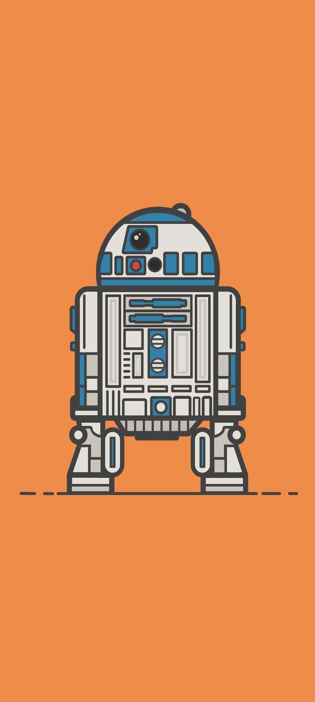 R2D2, chú rô-bốt biểu tượng của Star Wars Hình nền