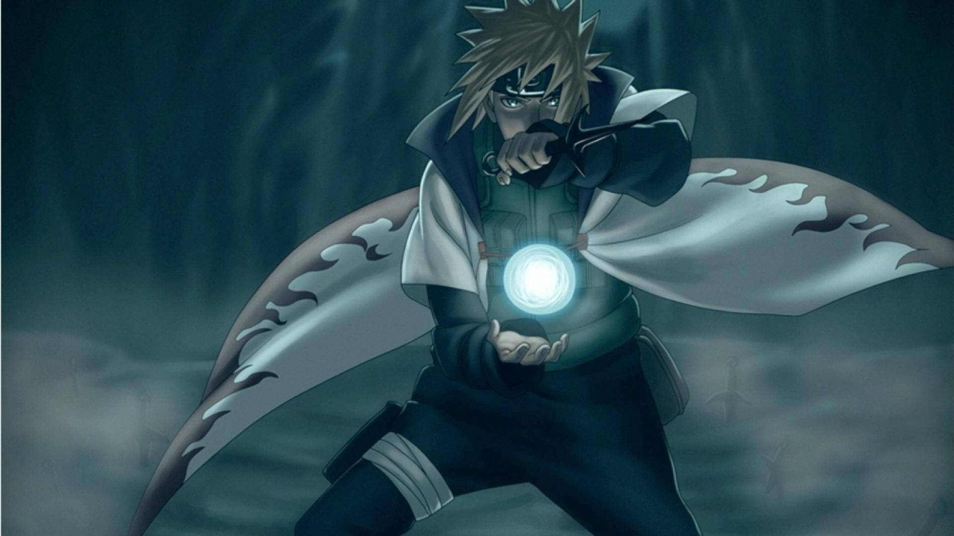 “Rasengan rực lửa của Minato!” Hình nền