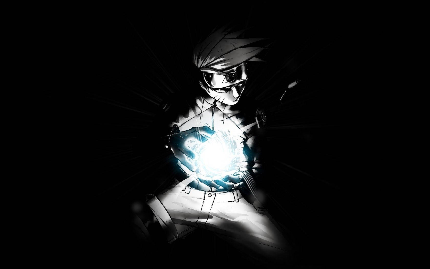 Rasengan Uzumaki Naruto Đen