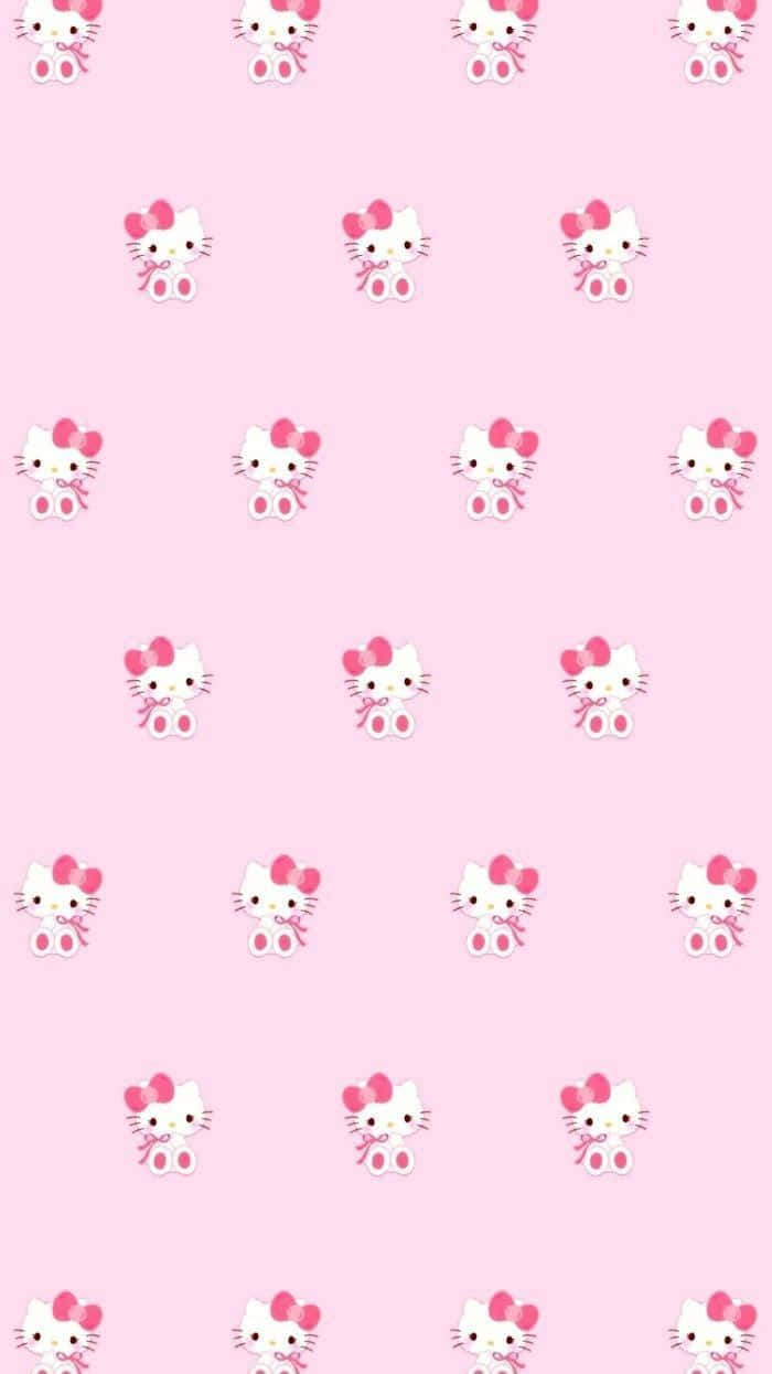 Rất Nhiều Hello Kitty Màu Hồng Dễ Thương Hình nền