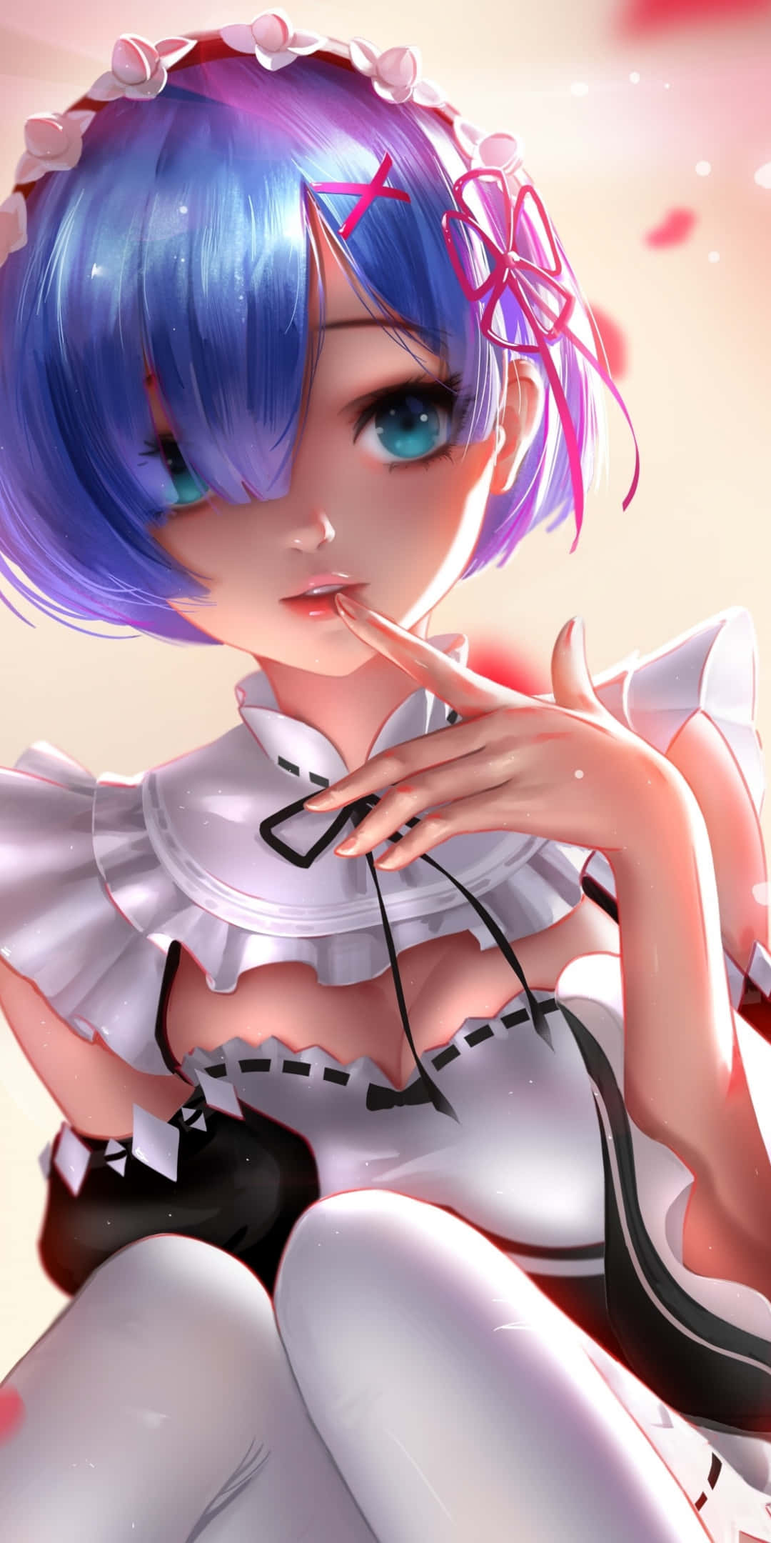 Rem Re:Zero Hầu gái Anime Nóng bỏng Hình nền