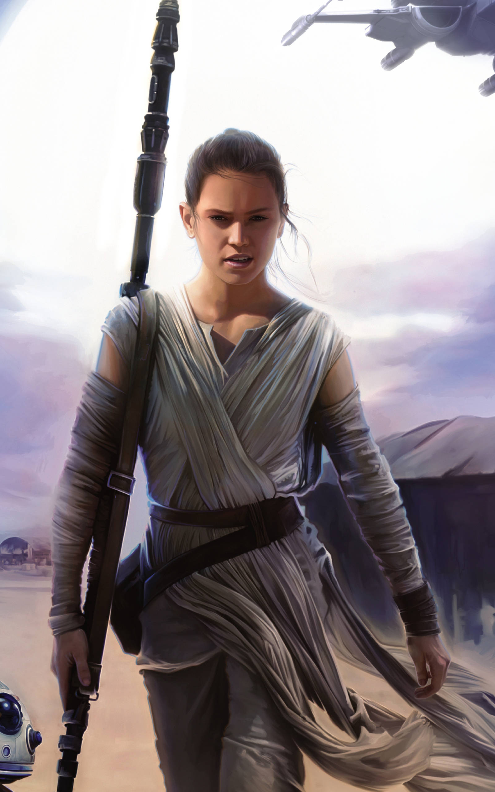 Rey Skywalker Star Wars Tablet Hình nền