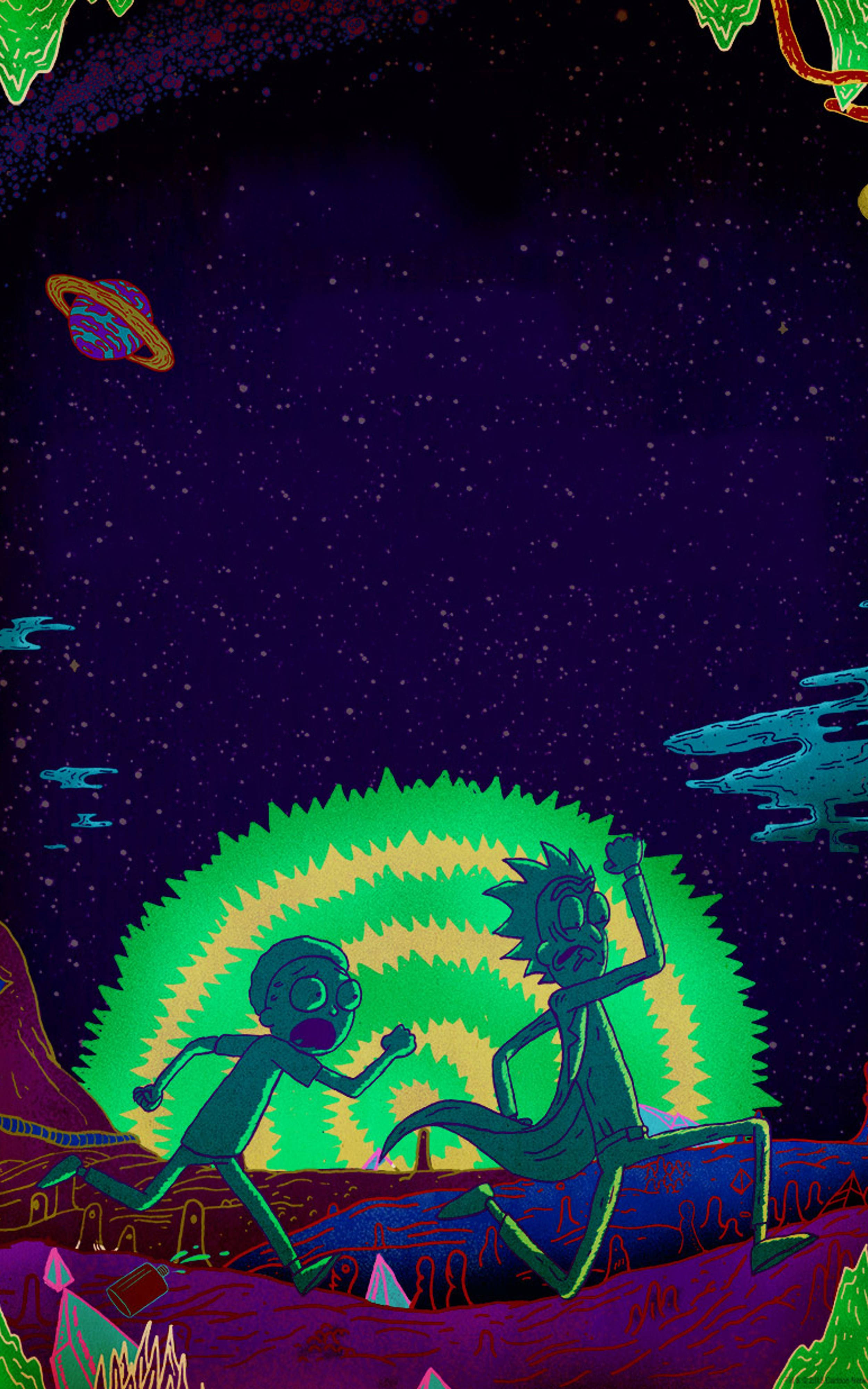Rick và Morty di động Hình nền