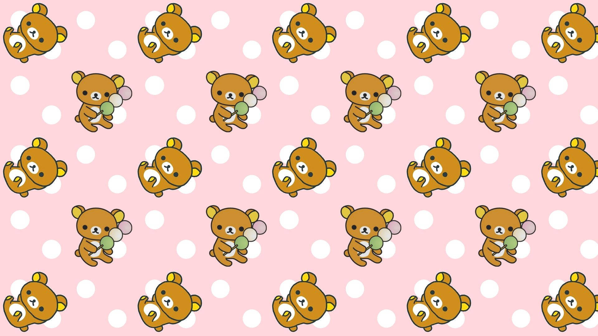 Ảnh bìa hình nền Rilakkuma dễ thương.