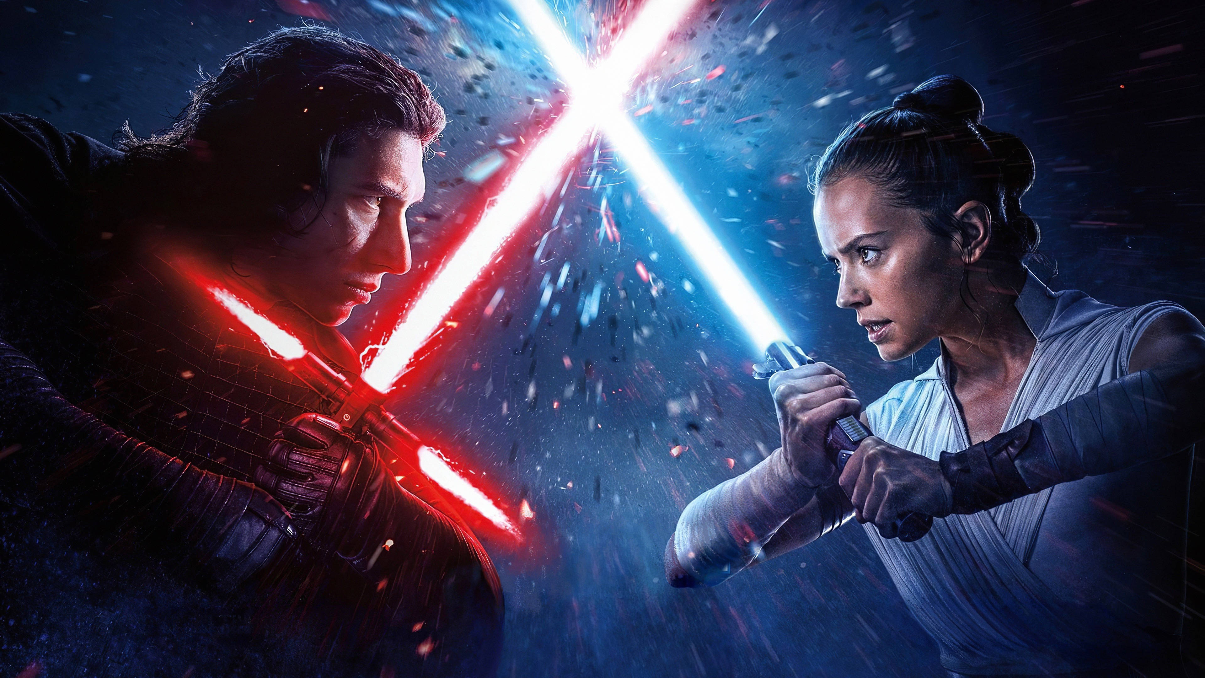 Rise Of Skywalker Ren Rey Clash Hình nền