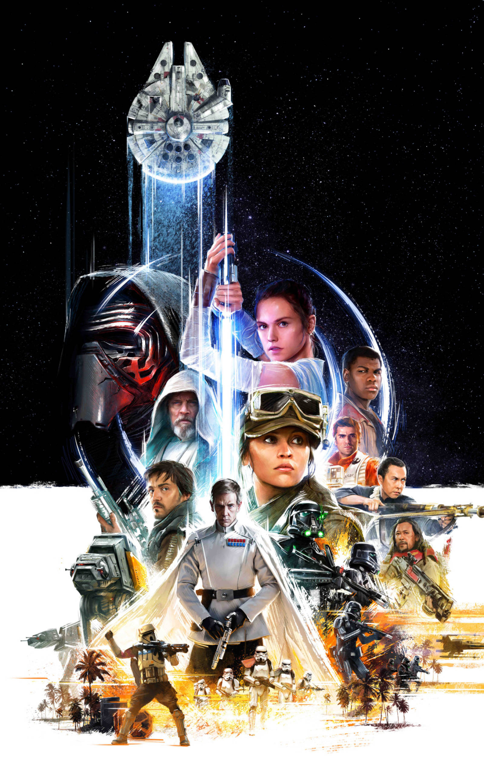 Rise Of The Skywalker Star Wars Tablet Hình nền
