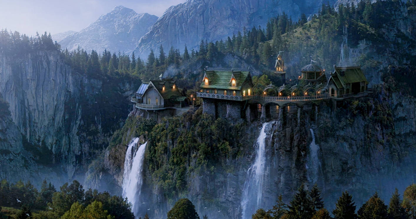Rivendell 4K Chúa Tể Những Chiếc Nhẫn Hình nền