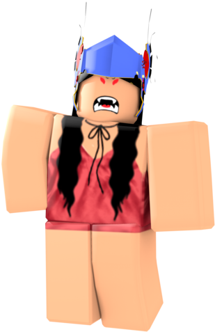 Roblox Nhân Vật Đội Mũ Lông Vũ Thổ Dân Châu Mỹ Hình nền