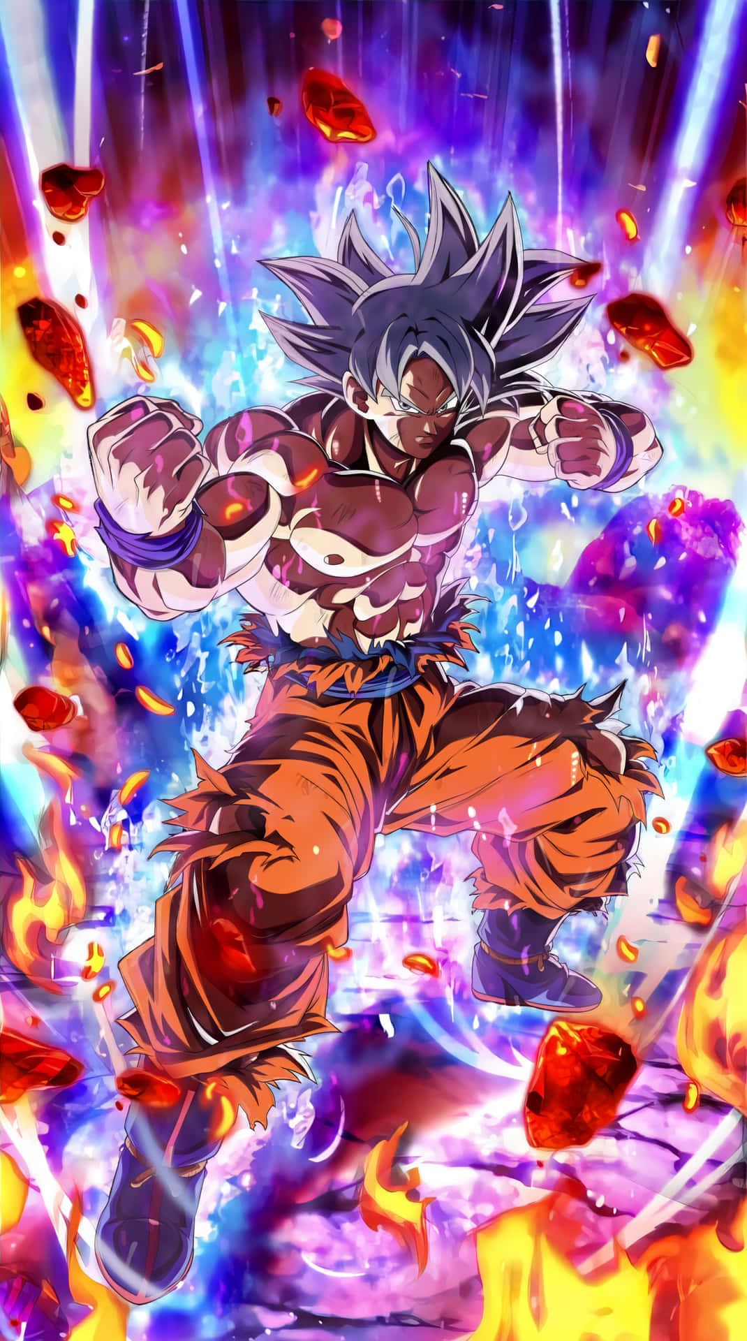 hình ảnh Goku Ultra Instinct — Goku siêu bản năng GIF Hình nền