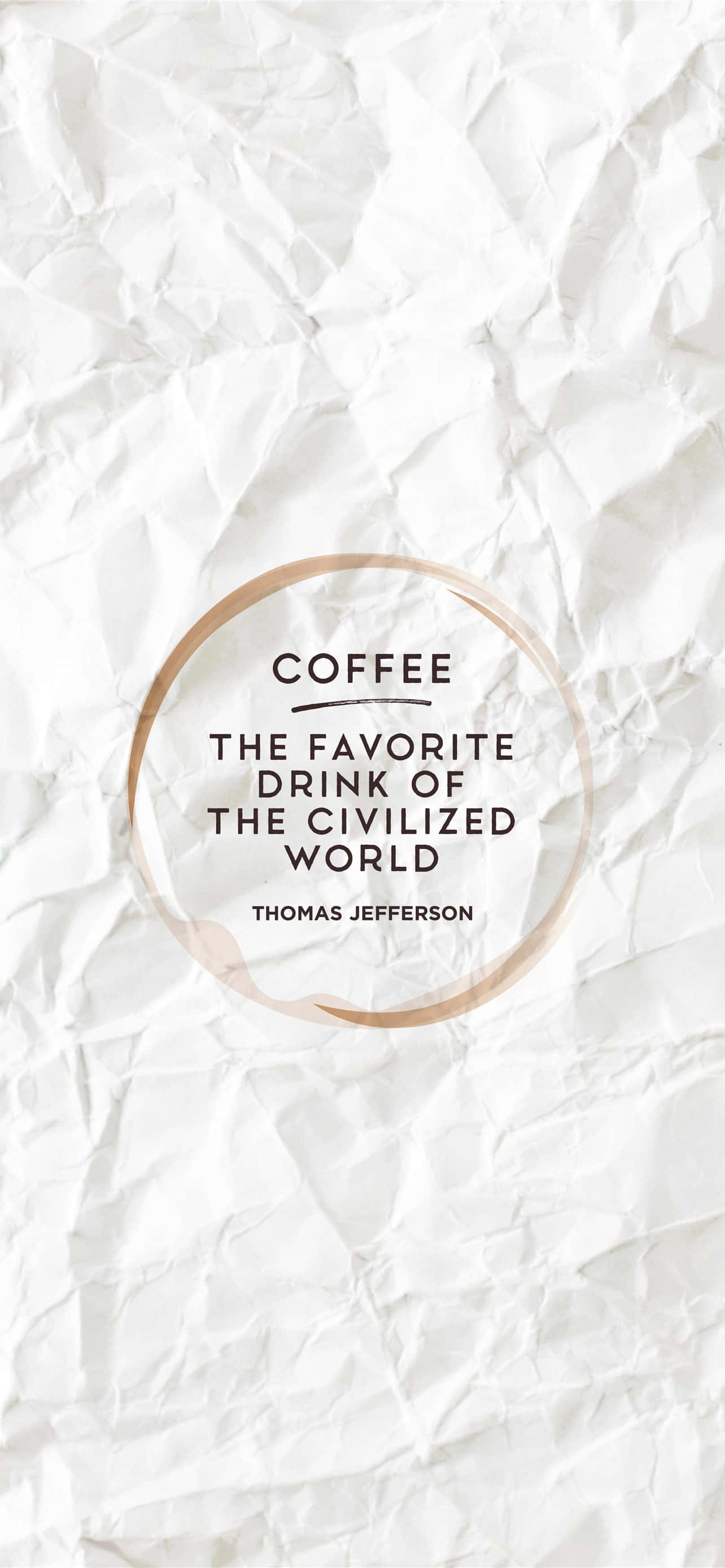 Rose Gold Quotes Coffee Hình nền